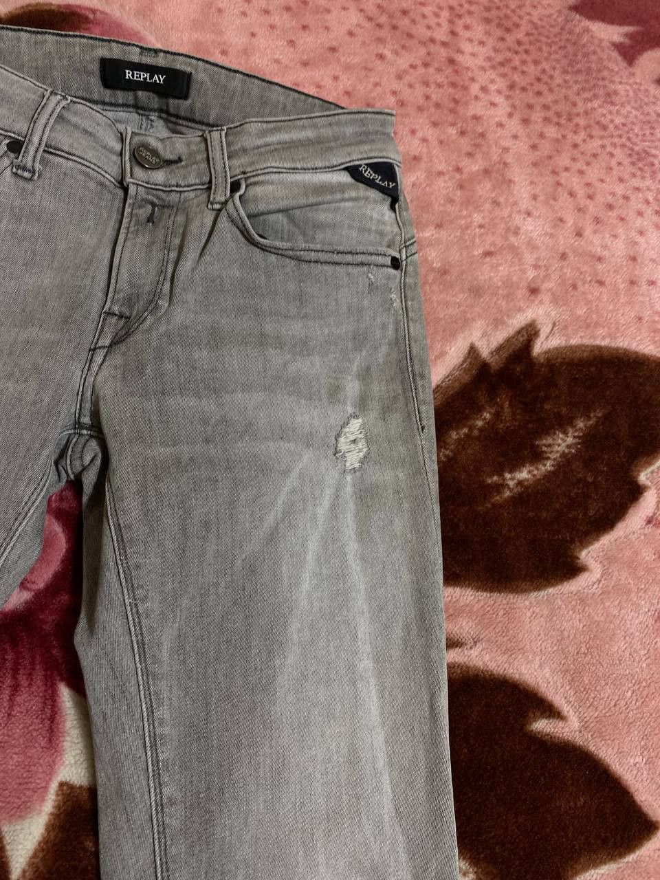 Other Vintage Skinny Denim Jeans 90s Hype Avant-garde Style Size US 26 / EU 42 - 11 Thumbnail