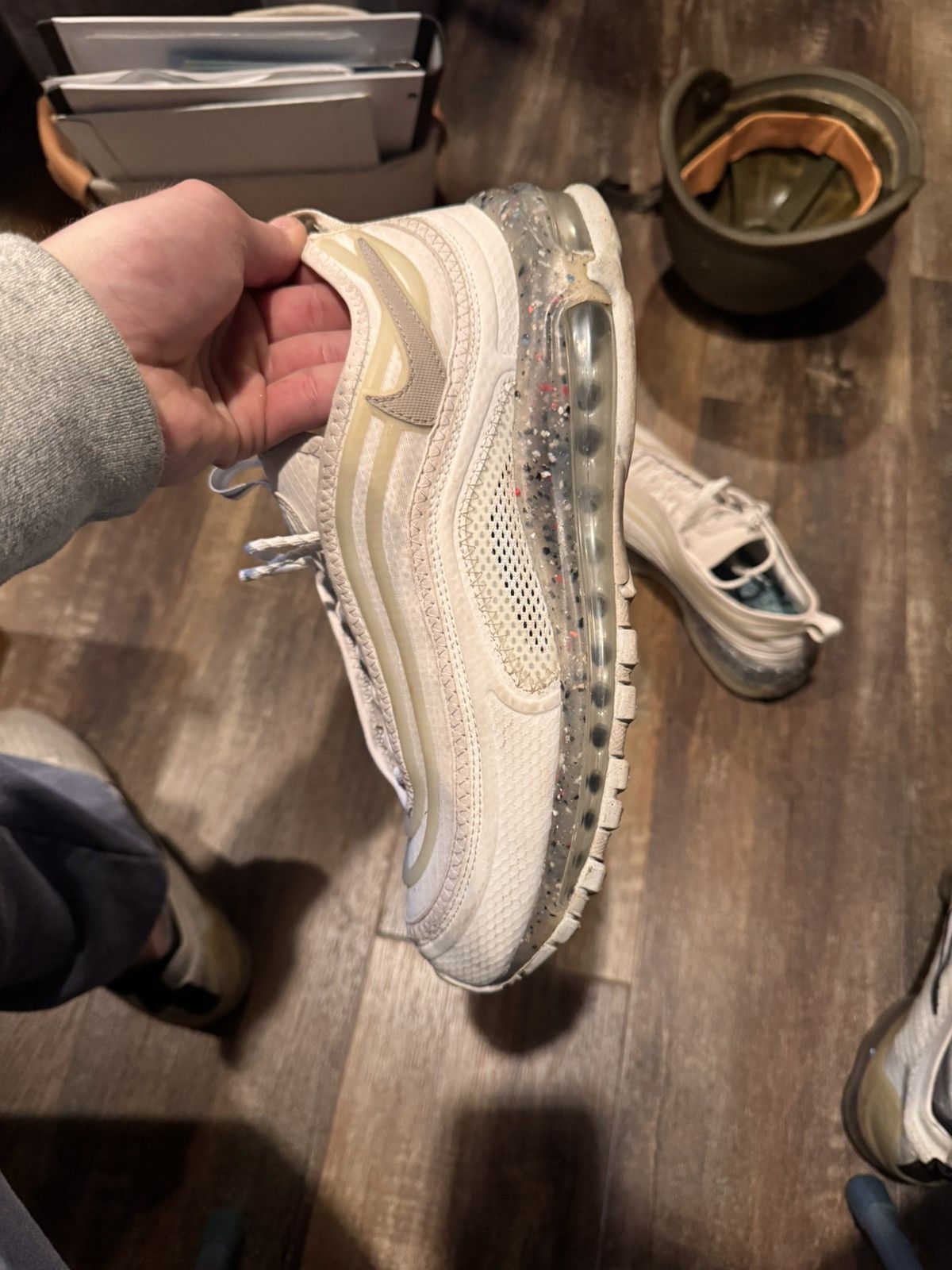 Nike Nike Air Max 97 Terrascape Sail Sneaker Shoe DJ5019-100 Size US 10.5 / EU 43-44 - 3 Thumbnail