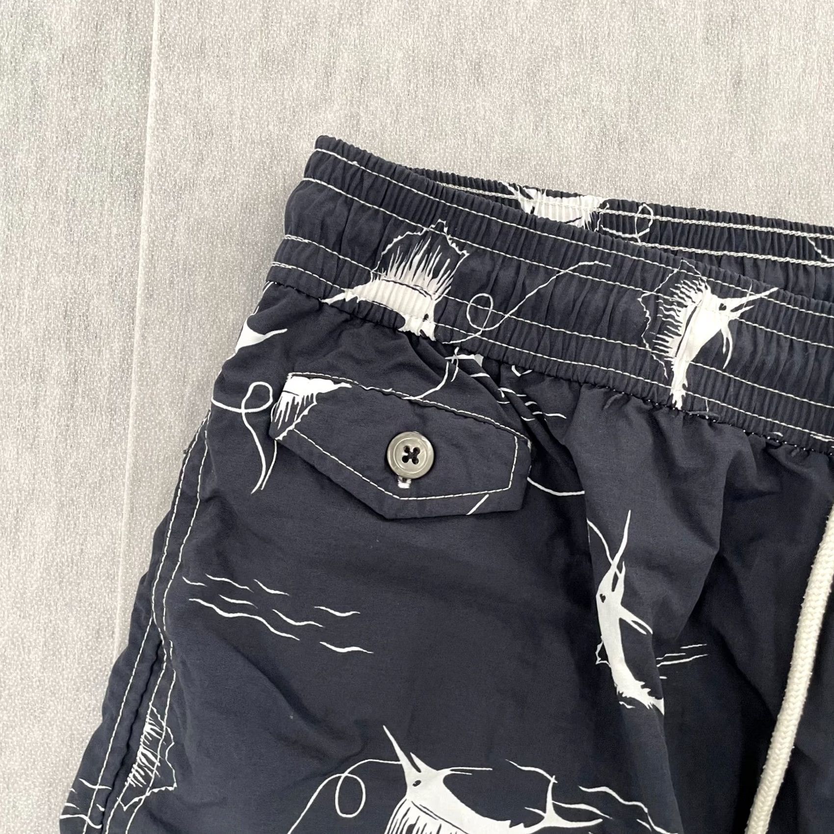 Polo Ralph Lauren Polo Ralph Lauren Shorts Adult XL Blue Marlin Fish Swim Trunks Mens Size US XL / EU 56 / 4 - 3 Thumbnail