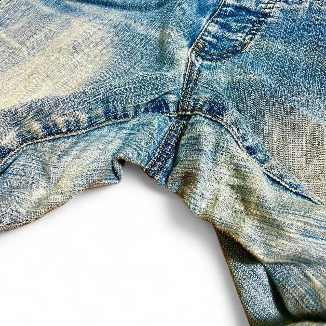Vintage JAG Pull On Light Wash Denim Jeans - Size 6 Size 28" / US 6 / IT 42 - 6 Thumbnail