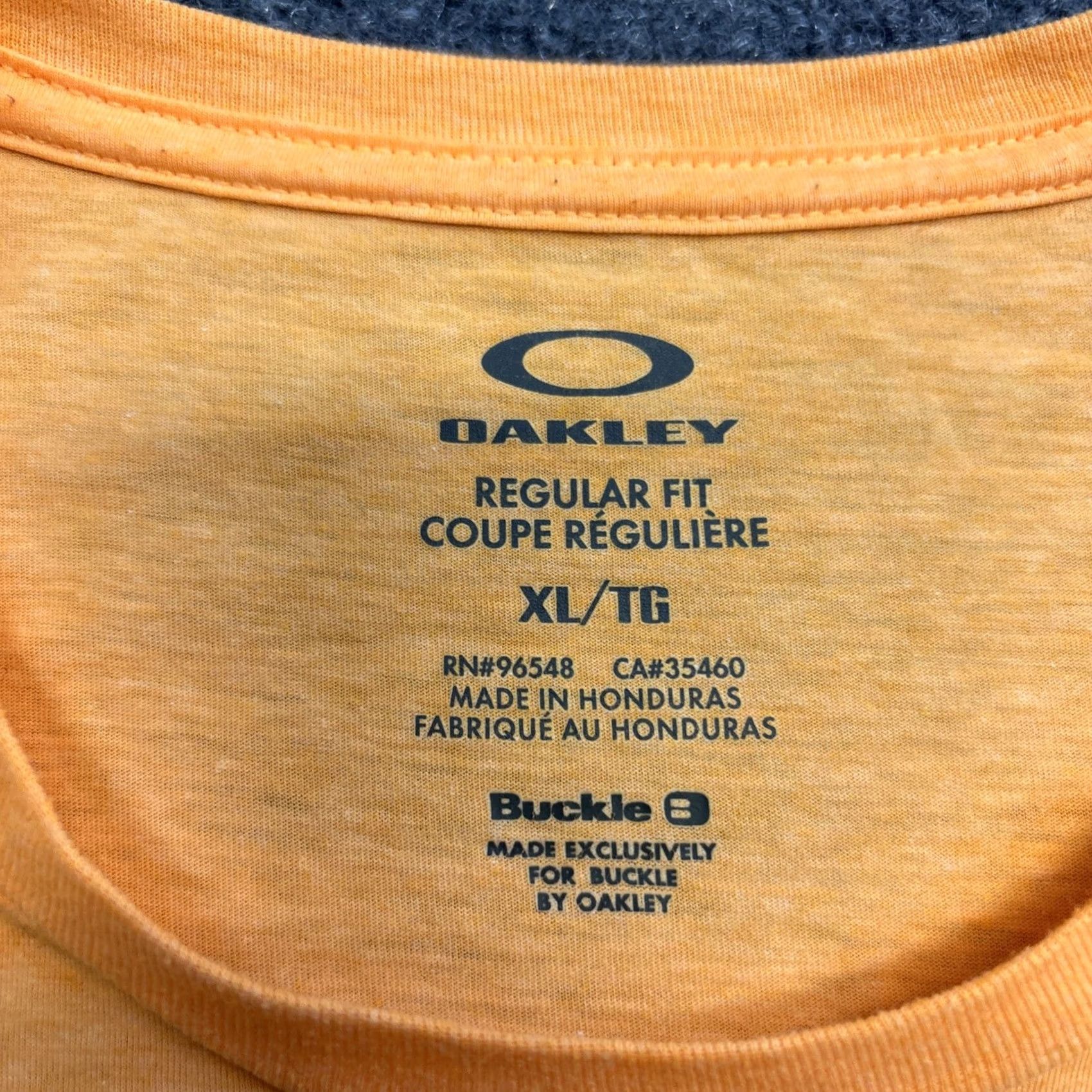 Oakley Oakley T-Shirt Graphic Print Buckle XL Orange Men’s Size US XL / EU 56 / 4 - 3 Thumbnail