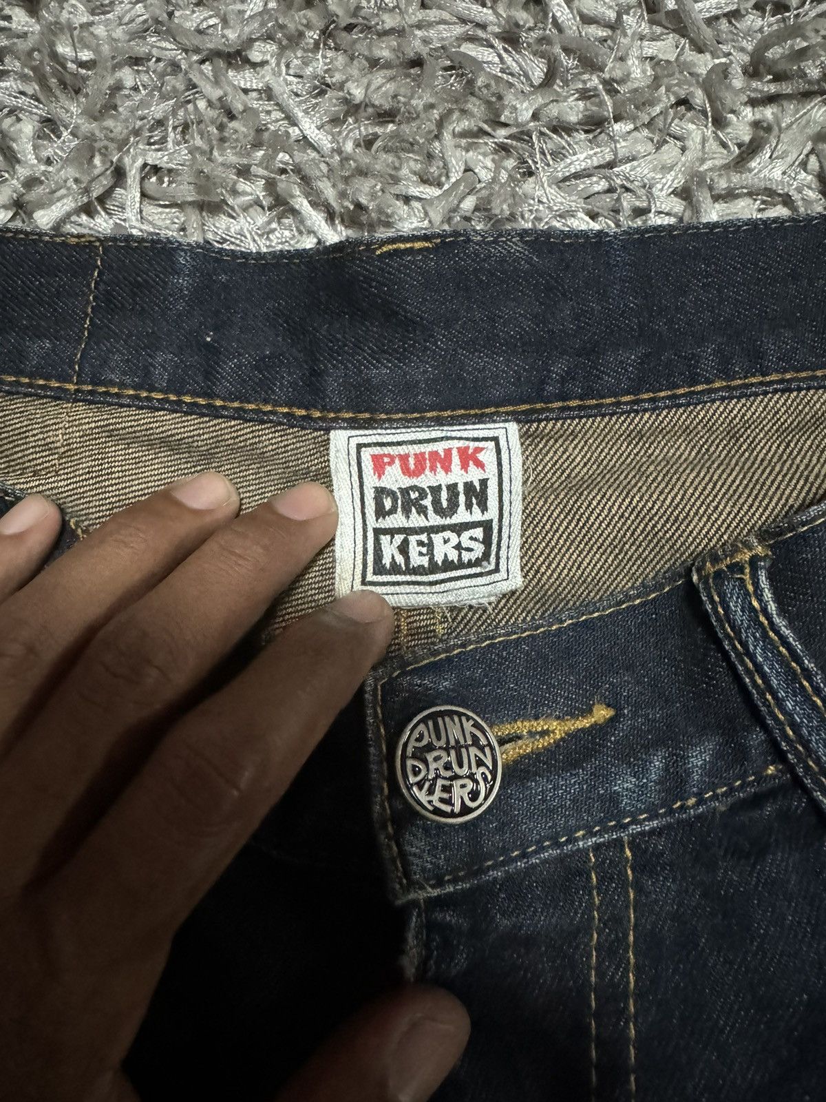 Other 🔥RARE🔥PUNK DRUN KERS PAINTER JEANS JAPAN Size US 32 / EU 48 - 3 Thumbnail