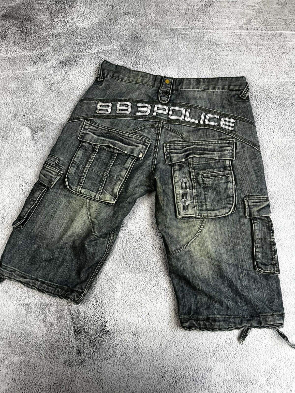 Other Police denim shorts cargo vintage Size US 30 / EU 46 - 1 Thumbnail