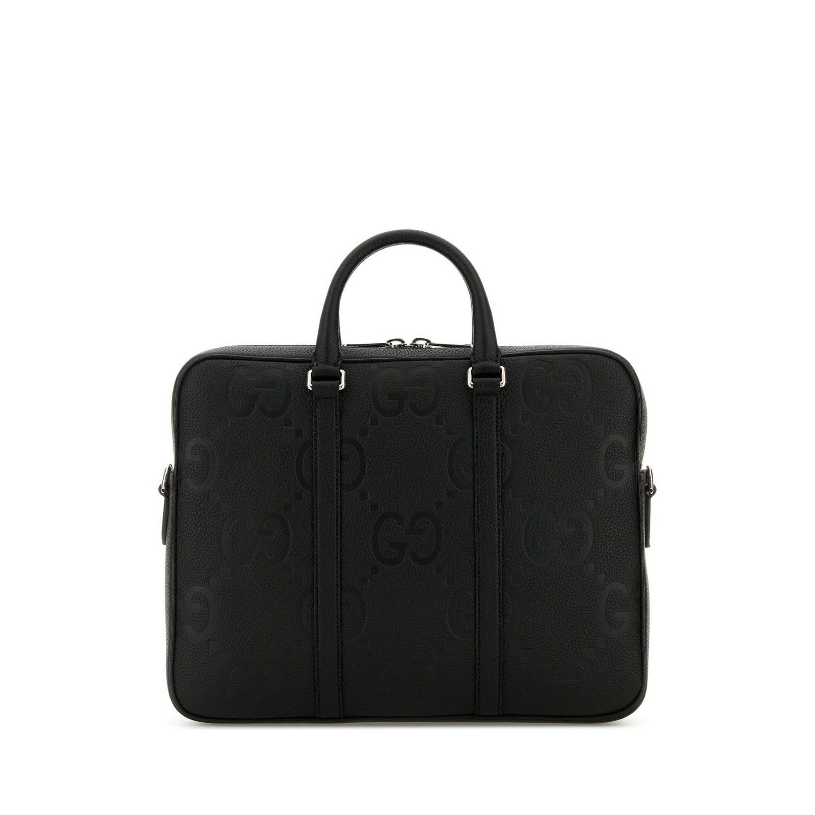 Gucci GUCCI Black Leather Briefcase Bag New & Authentic Size ONE SIZE - 1 Thumbnail