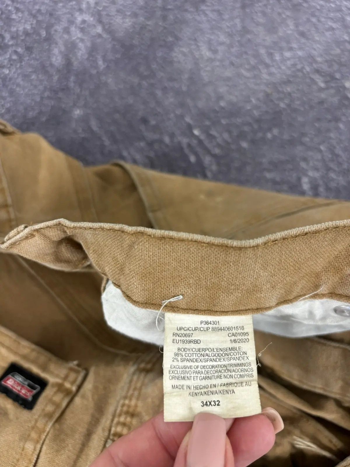 Dickies × Vintage Vintage Dickies USA Distressed Work Hype Baggy Pants Size US 34 / EU 50 - 13 Thumbnail
