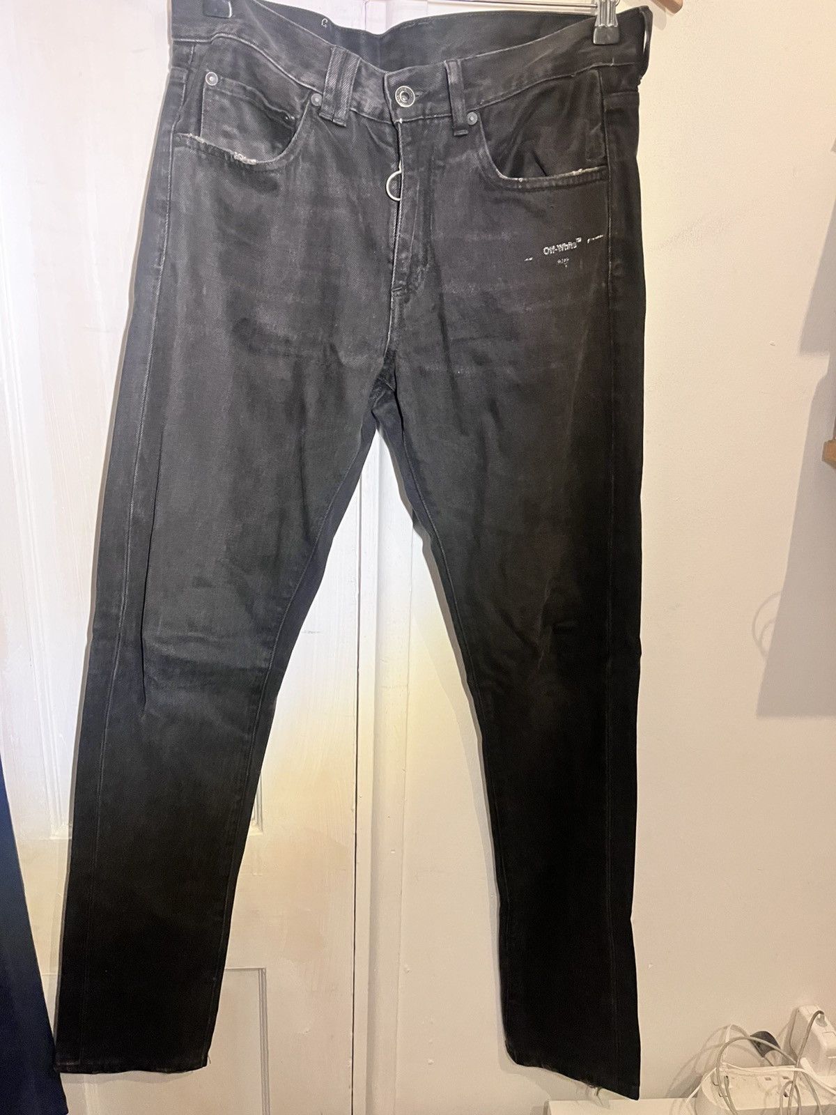 Off White OFF WHITE DENIM JEANS 2019 Grailed