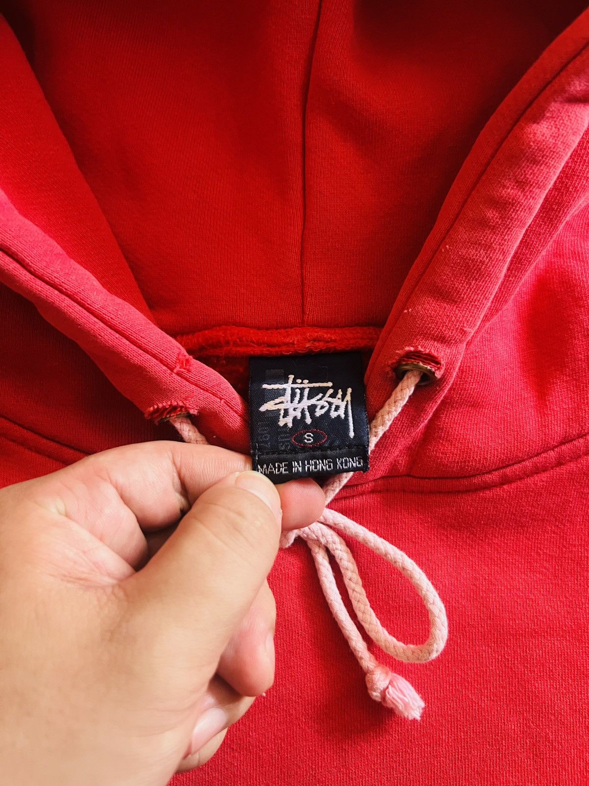 Stussy Vintage Stussy Tropical Hibiscus Pink Pullover Hoodie Size US S / EU 44-46 / 1 - 7 Thumbnail