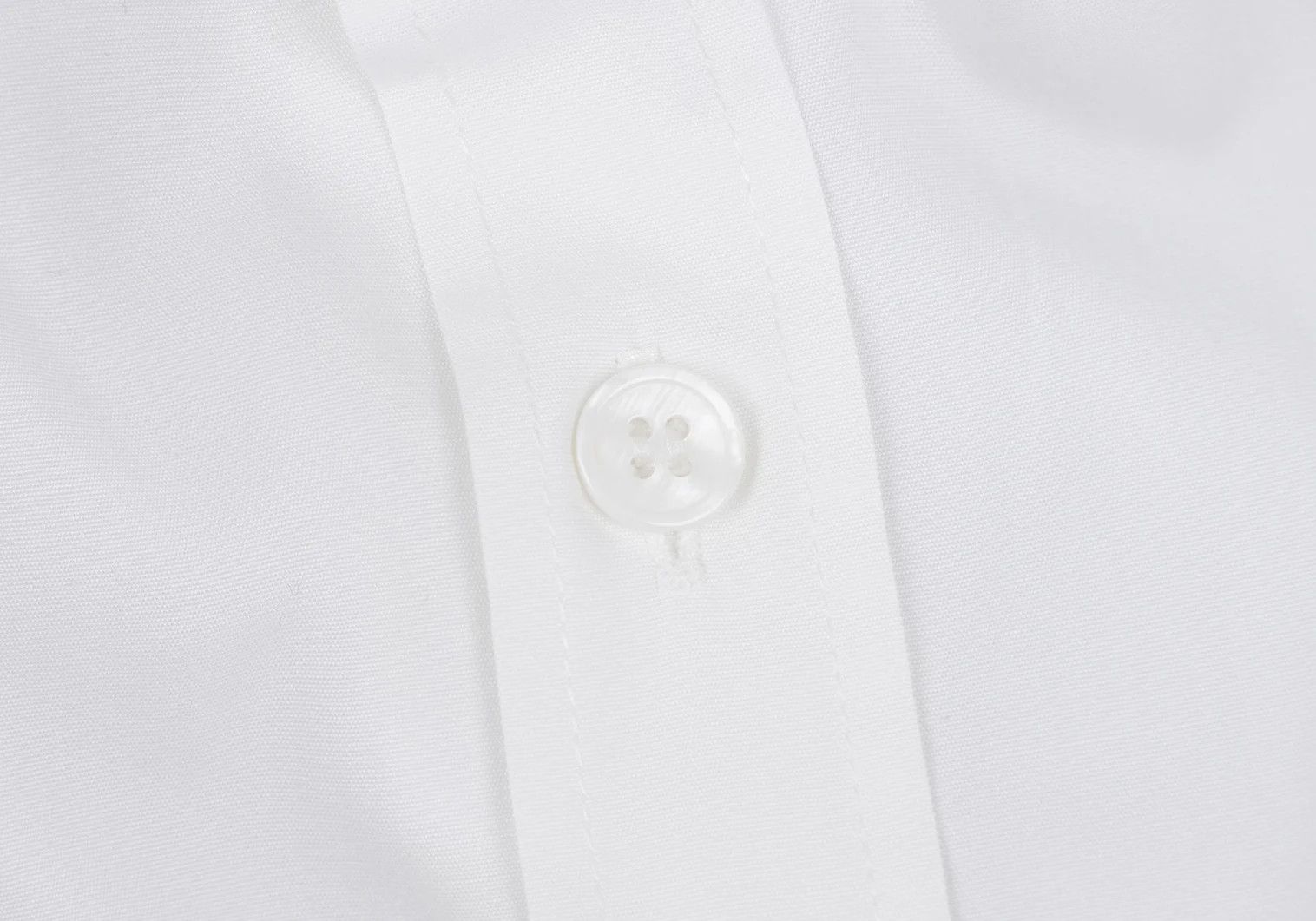 Yohji Yamamoto Yohji Yamamoto Layered Cotton Long Sleeve Shirt Size US S / EU 44-46 / 1 - 5 Thumbnail