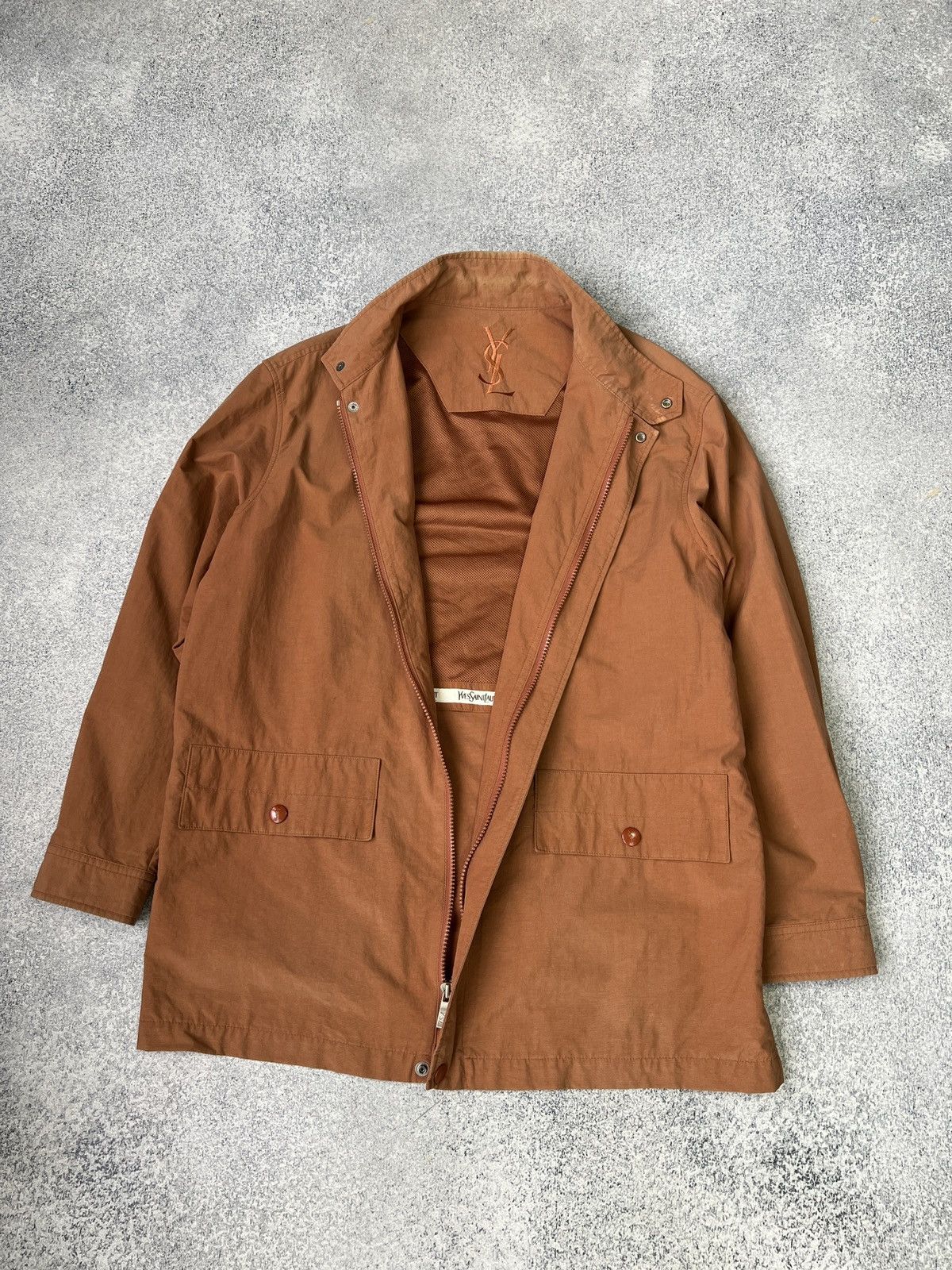 Vintage × Yves Saint Laurent Vintage YSL Yves Saint Laurent luxury Coat Size US L / EU 52-54 / 3 - 6 Thumbnail