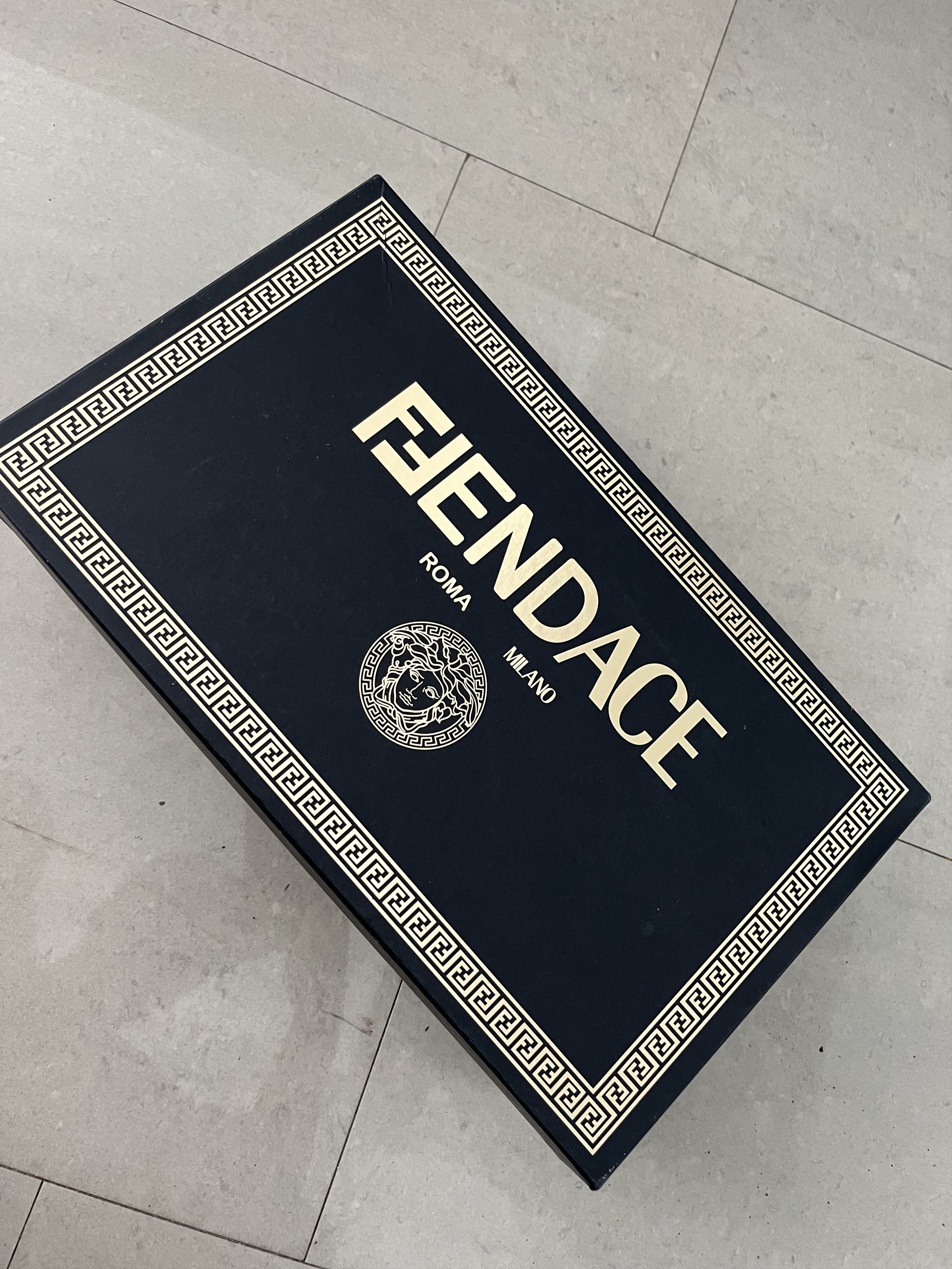 Fendi × Versace Fendace Slides Size 44 - 5 Thumbnail