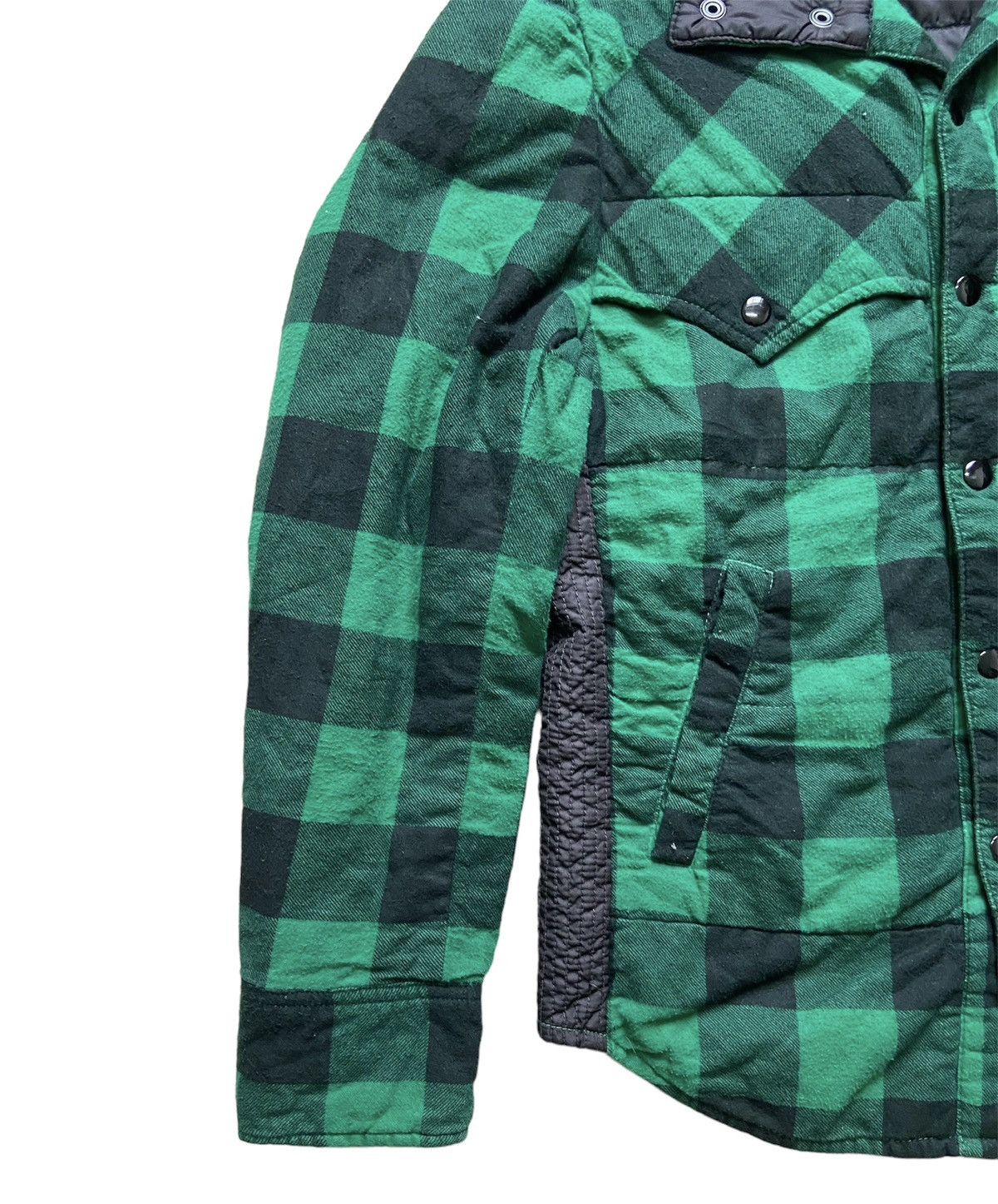 Flannel × Oshkosh Vintage Oshkosh Plaid Hybrid Flannel Jacket Size US S / EU 44-46 / 1 - 3 Thumbnail