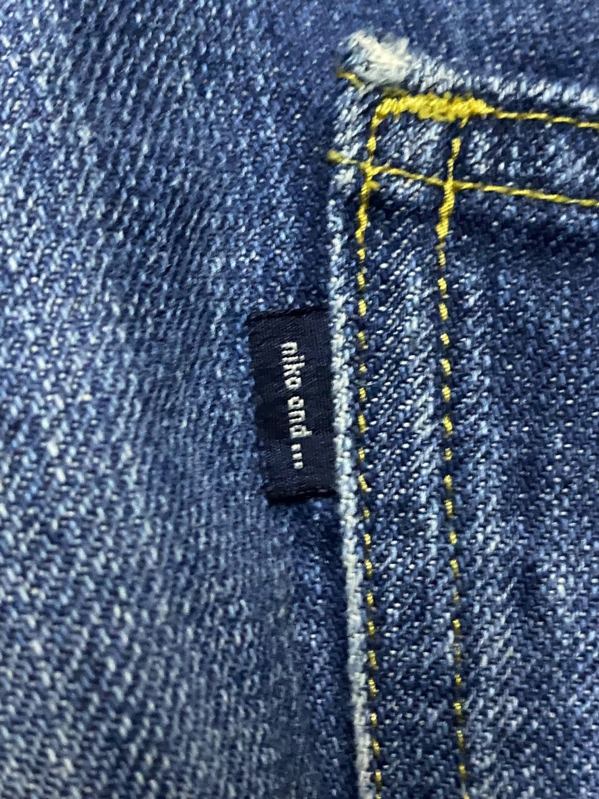 Japanese Brand Vintage Japanese Brand Niko And Faded Wash Distressed Slim Size US 32 / EU 48 - 12 Thumbnail