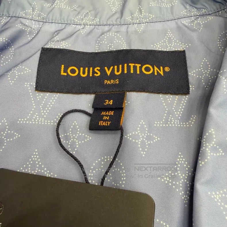 Louis Vuitton Louis Vuitton 25 Blue Flight Jacket Size XXS / US 00 / IT 34 - 3 Thumbnail