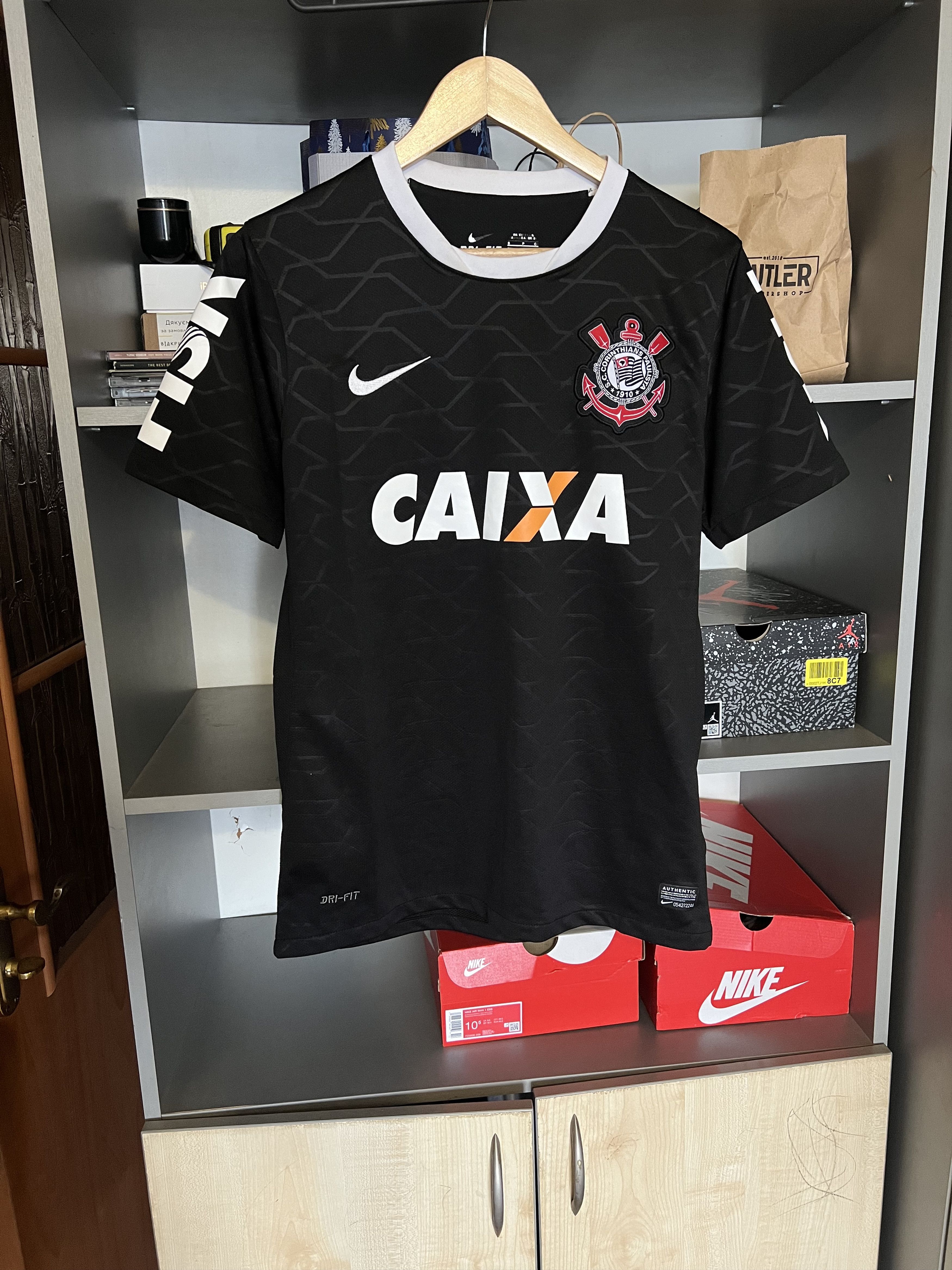 Vintage Vintage Nike FC Corinthians Brazil Soccer Jersey Y2K Retro Size US S / EU 44-46 / 1 - 1 Thumbnail