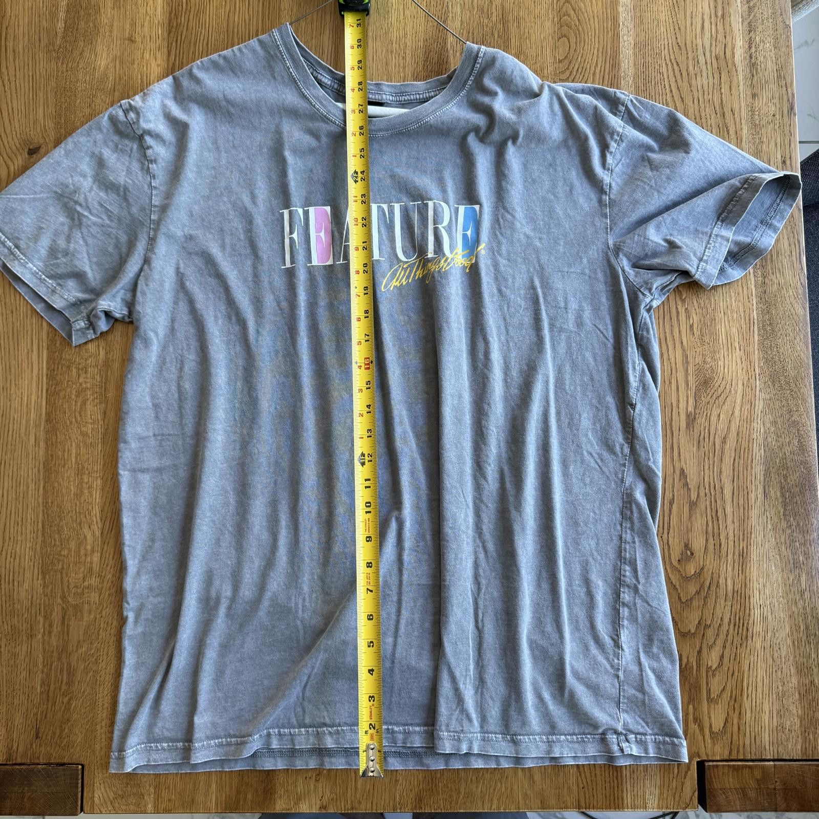 Feature Feature Las Vegas Grey Short Sleeve T-Shirt Vintage Size XXL Size US XXL / EU 58 / 5 - 3 Thumbnail
