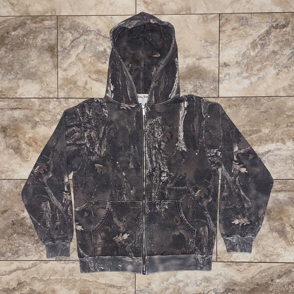 Billy Hill Billy Hill Sasquatch Camo Zip Up Hoodie Size Medium Size US M / EU 48-50 / 2 - 1 Thumbnail