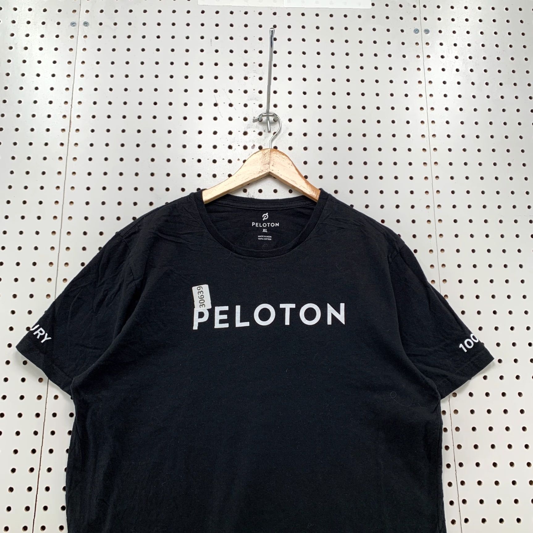 Vintage Peloton Active Shirt Mens Large Short Sleeve 100 Century Black 22x27.5 Century Short Sleeve Mens L Black Active Shirt Peloton Size US L / EU 52-54 / 3 - 2 Thumbnail