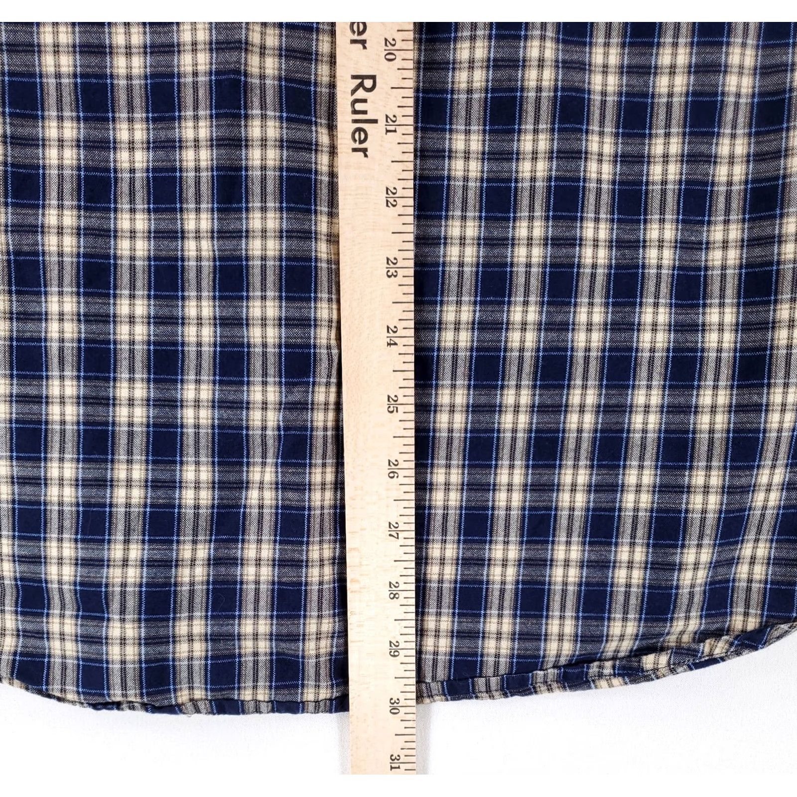 Taylor Stitch Taylor Stitch Button-Down Shirt Mens 42 Long Sleeve Plaid Blue Brown Multicolor Button-Up Shirt Comfort Fit Size US XL / EU 56 / 4 - 5 Thumbnail