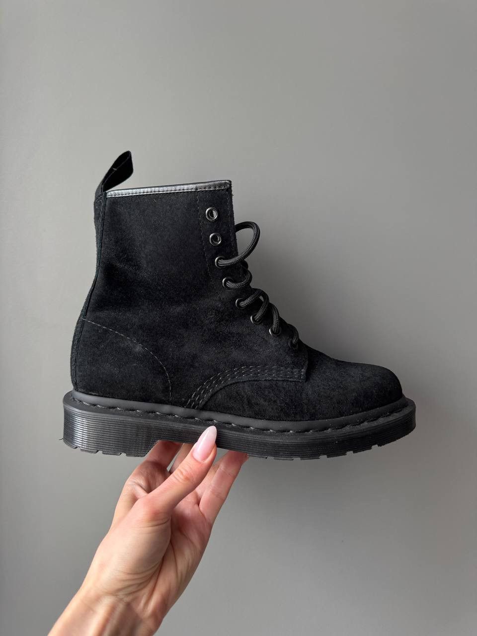 Dr. Martens × Vintage Vintage Dr Martens Suede Leather Boots Like Rick Owens Size US 7 / IT 37 - 1 Thumbnail