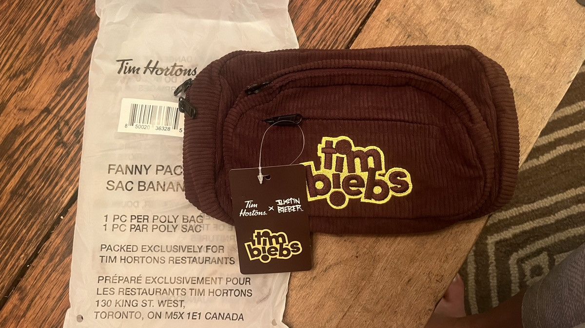 Justin Bieber Tim Hortons x Justin Bieber Corduroy Fanny Pack Size ONE SIZE - 3 Thumbnail