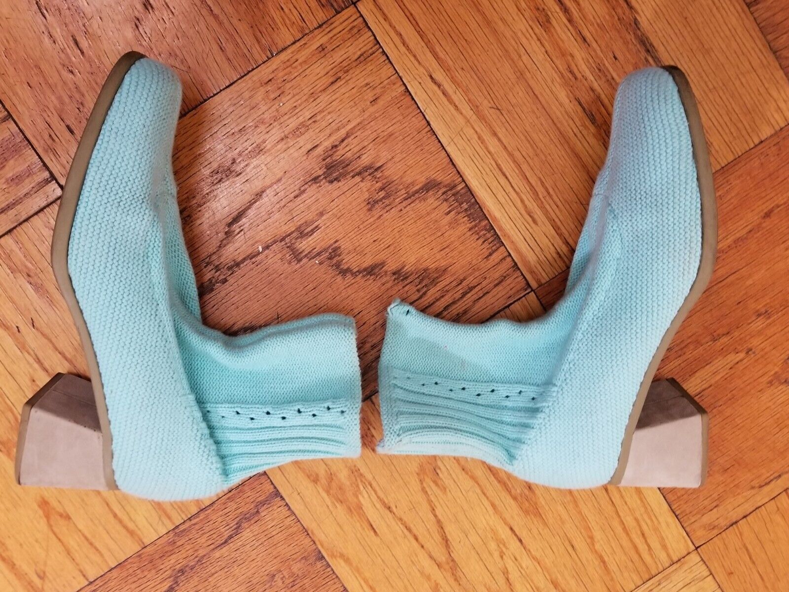 Eckhaus Latta Eckhaus Latta x Camper Ankle Booties Karolina Knit Heel Size US 11 / IT 41 - 5 Thumbnail