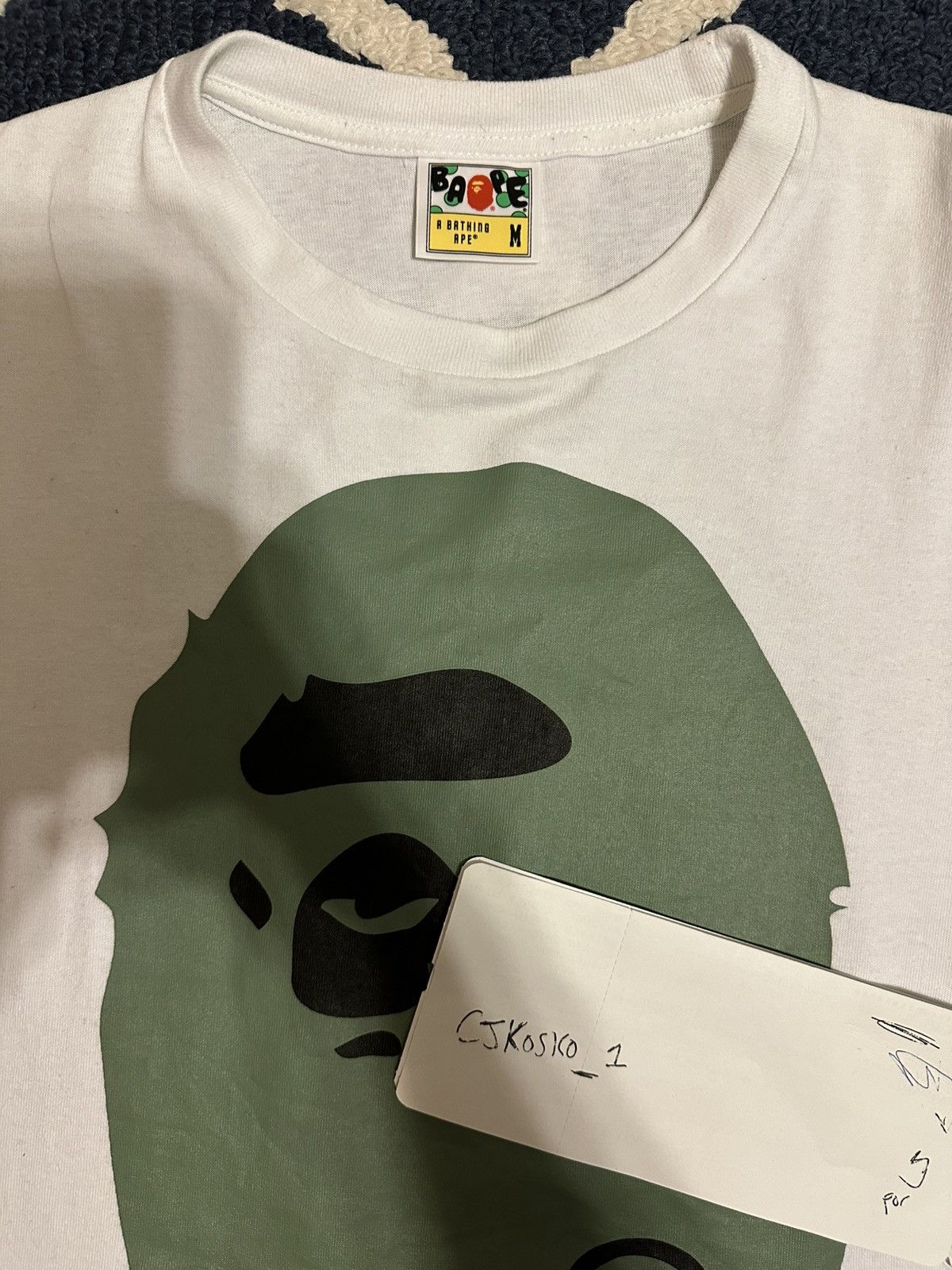 Bape Bape Big Head Tee Size US M / EU 48-50 / 2 - 2 Thumbnail