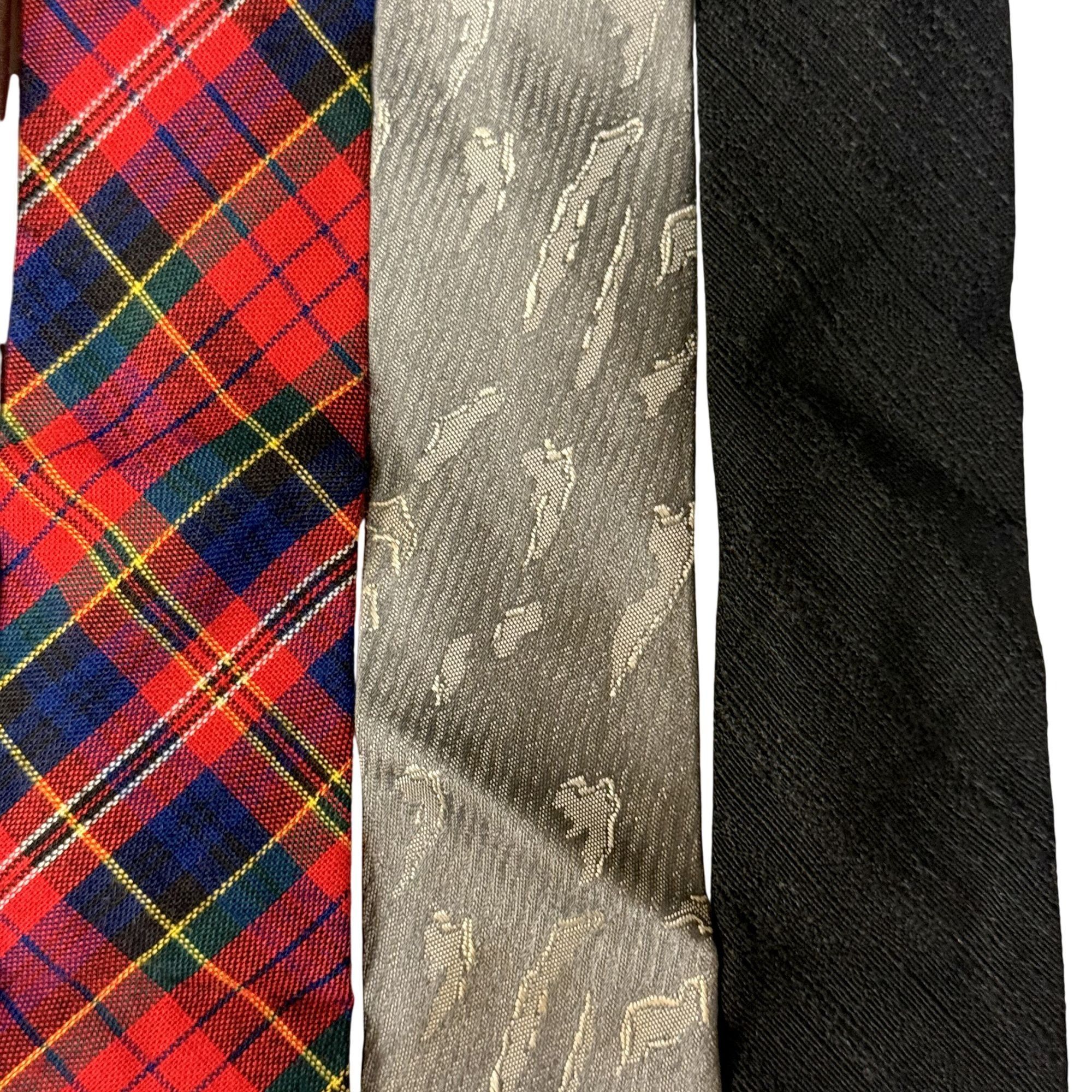 Other 5 pc 50 60's ROCKABILLY Necktie LOT SKINNY Thin SWING Ties Size ONE SIZE - 4 Thumbnail