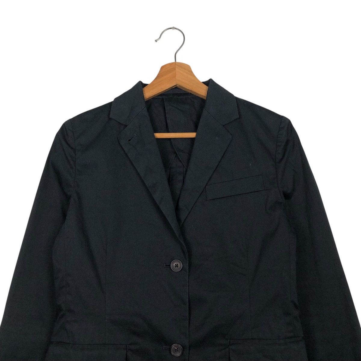 Margaret Howell 📌Rich Black Chore Worker Jacket Margaret Howell Size US M / EU 48-50 / 2 - 4 Thumbnail