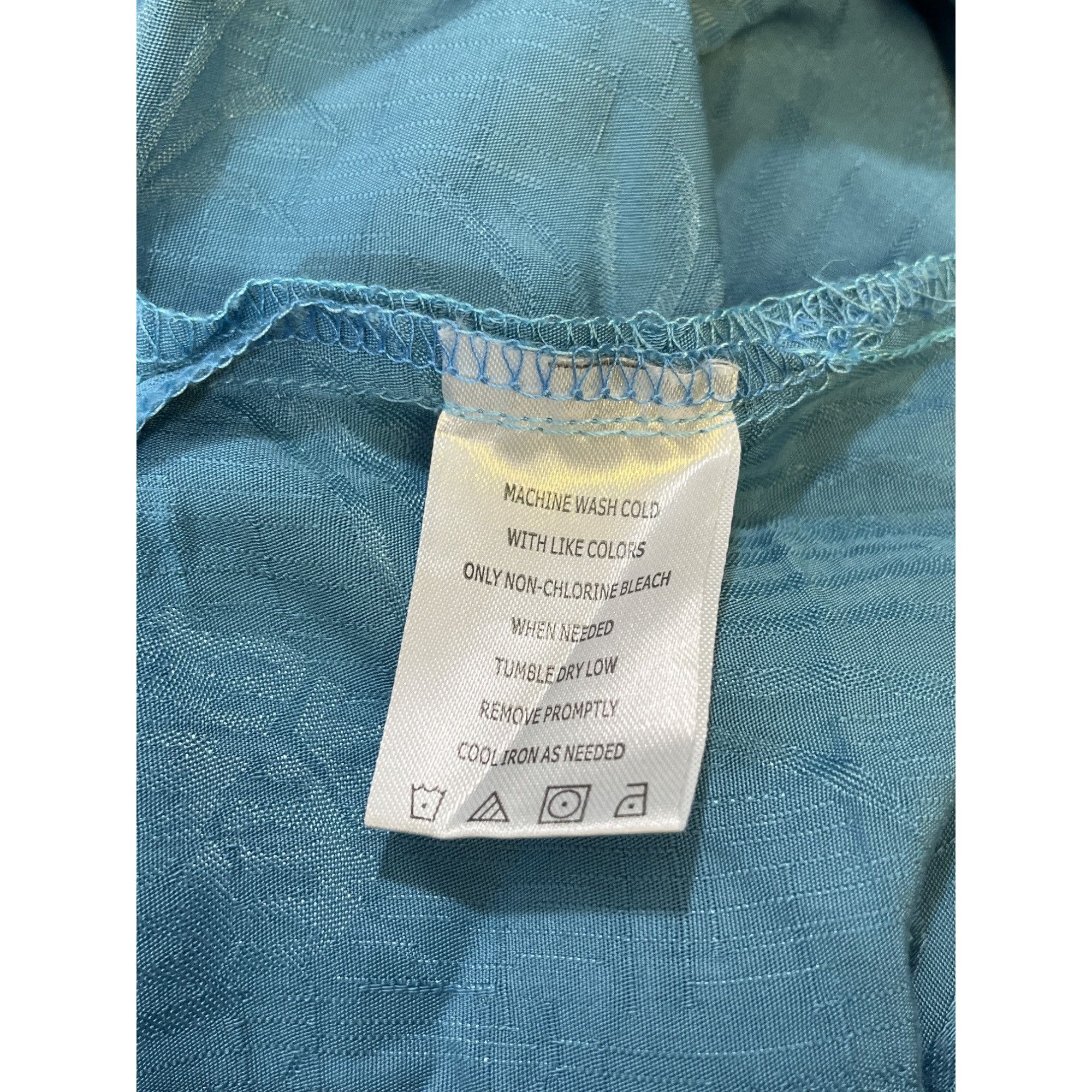 Other Joe Marlin Men's Turquoise Hawaiian Shirt/Button Up Sz 2XLT Size US XXL / EU 58 / 5 - 5 Thumbnail