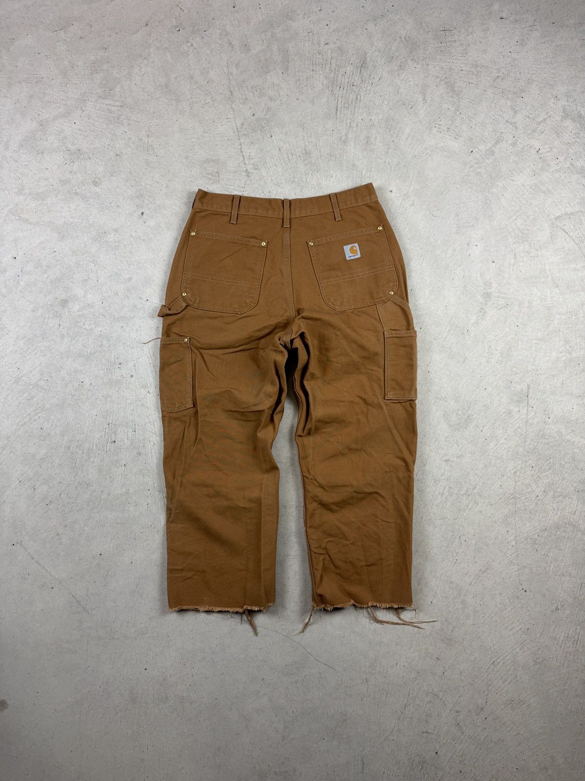 Carhartt × Vintage Vintage Carhartt Tan Double Knee Pants Size US 34 / EU 50 - 4 Thumbnail