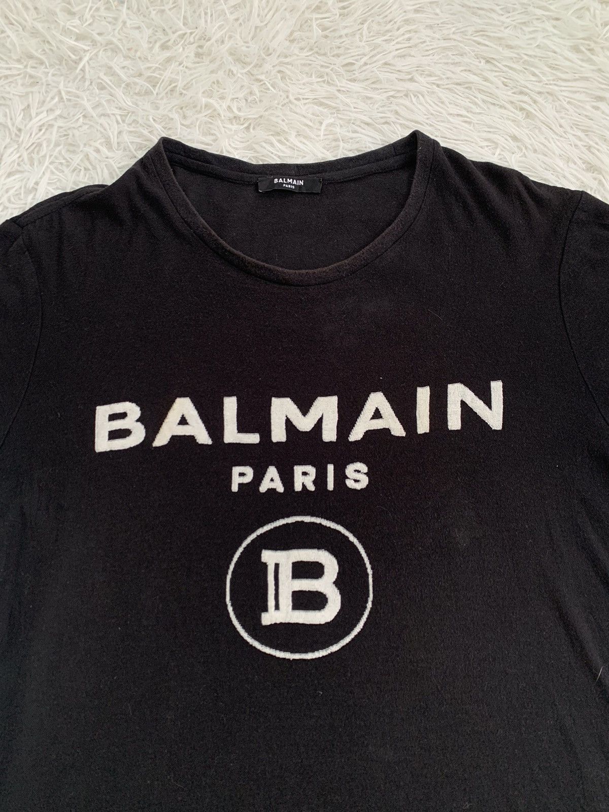 Balmain Balmain Tee Made in France Size US S / EU 44-46 / 1 - 3 Thumbnail