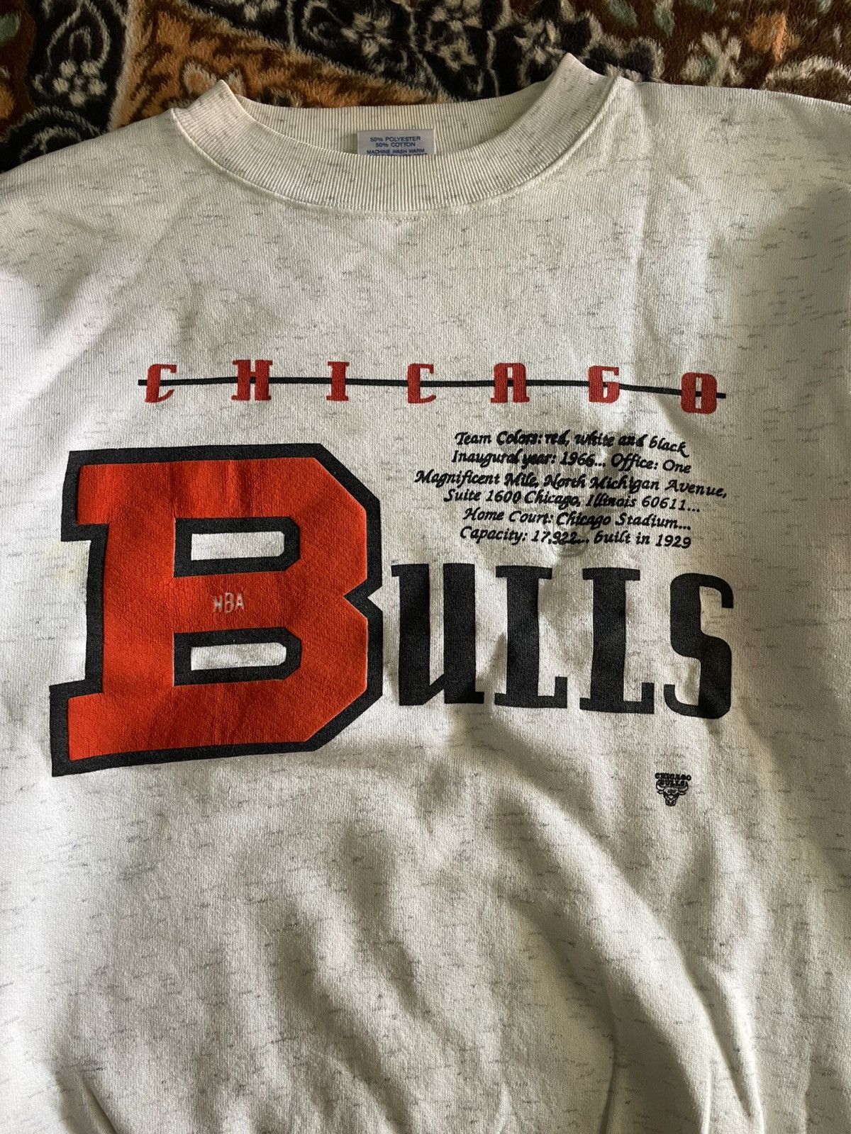 NBA VTG SWEATSHIRT CHICAGO BULLS X NBA Size US L / EU 52-54 / 3 - 3 Thumbnail