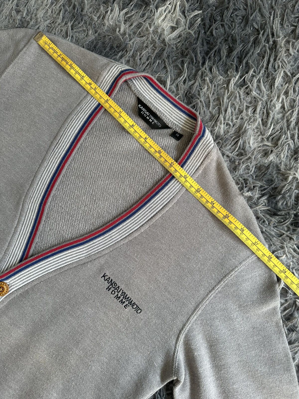 Kansai Yamamoto 2000's - Kansai Yamamoto homme cardigan Size US M / EU 48-50 / 2 - 11 Thumbnail