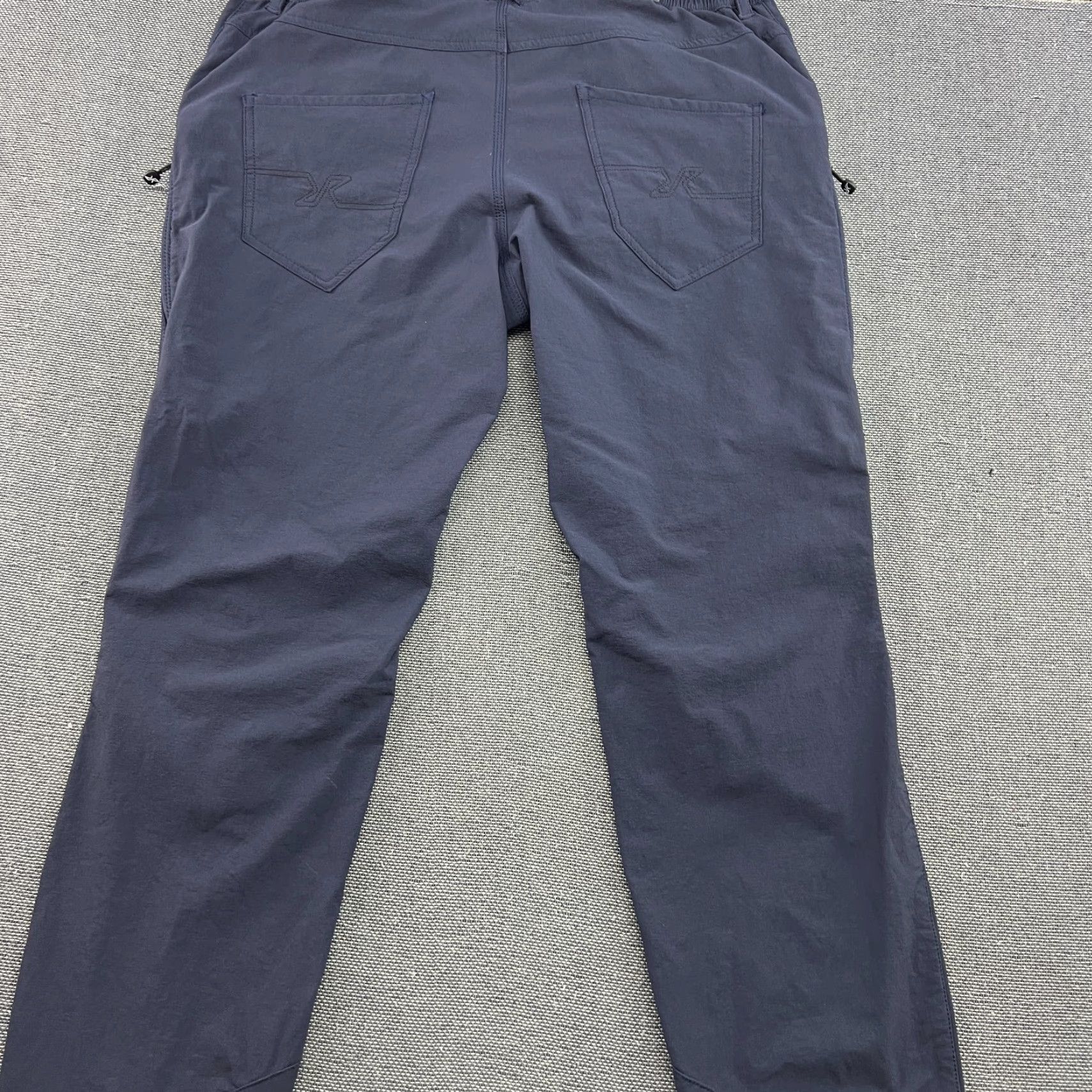 Vintage Revolution Race Adrenine Outdoor Pants Mens 2XL Hiking Trekking Trousers Green Stretch Jeans Track Pants 2XL Mens Size US 39 - 3 Thumbnail
