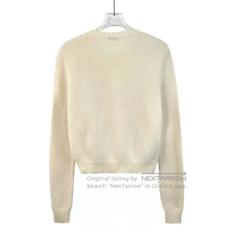 Miu Miu Miu Miu Beige Cashmere Cardigan for Women . Size XS / US 0-2 / IT 36-38 - 2 Thumbnail