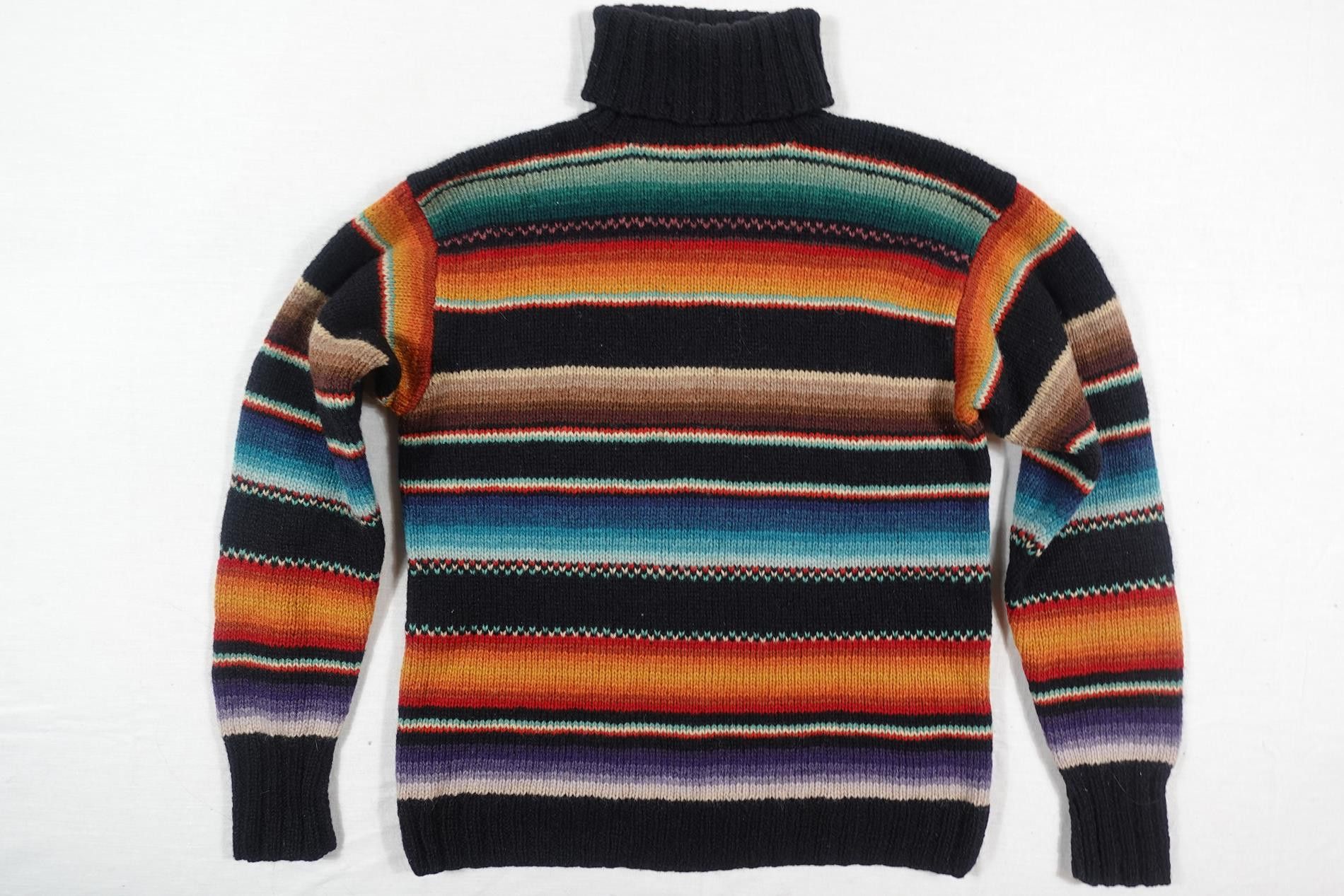 Polo Ralph Lauren Polo Ralph Lauren Sweater Turtleneck Serape Aztec Indian M Size US M / EU 48-50 / 2 - 1 Thumbnail
