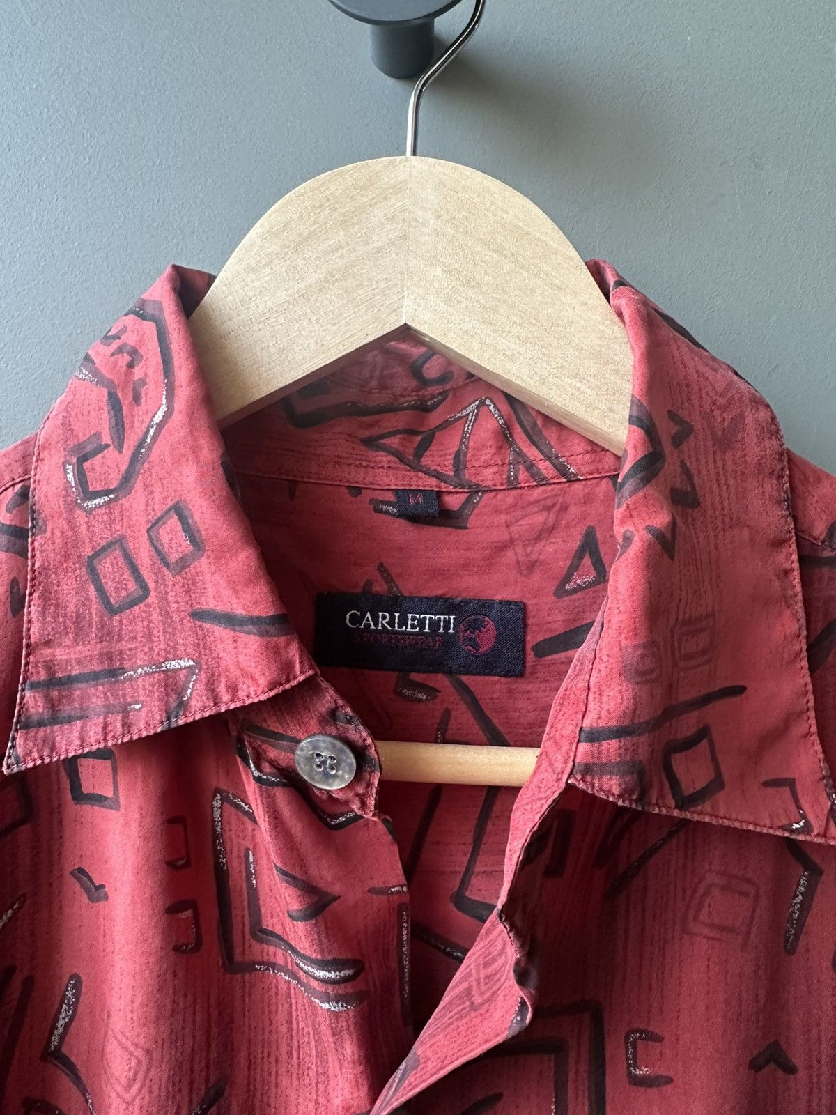 Cool Shirtz Carletti Silk Short Sleeve Shirt Size M Size US M / EU 48-50 / 2 - 3 Thumbnail