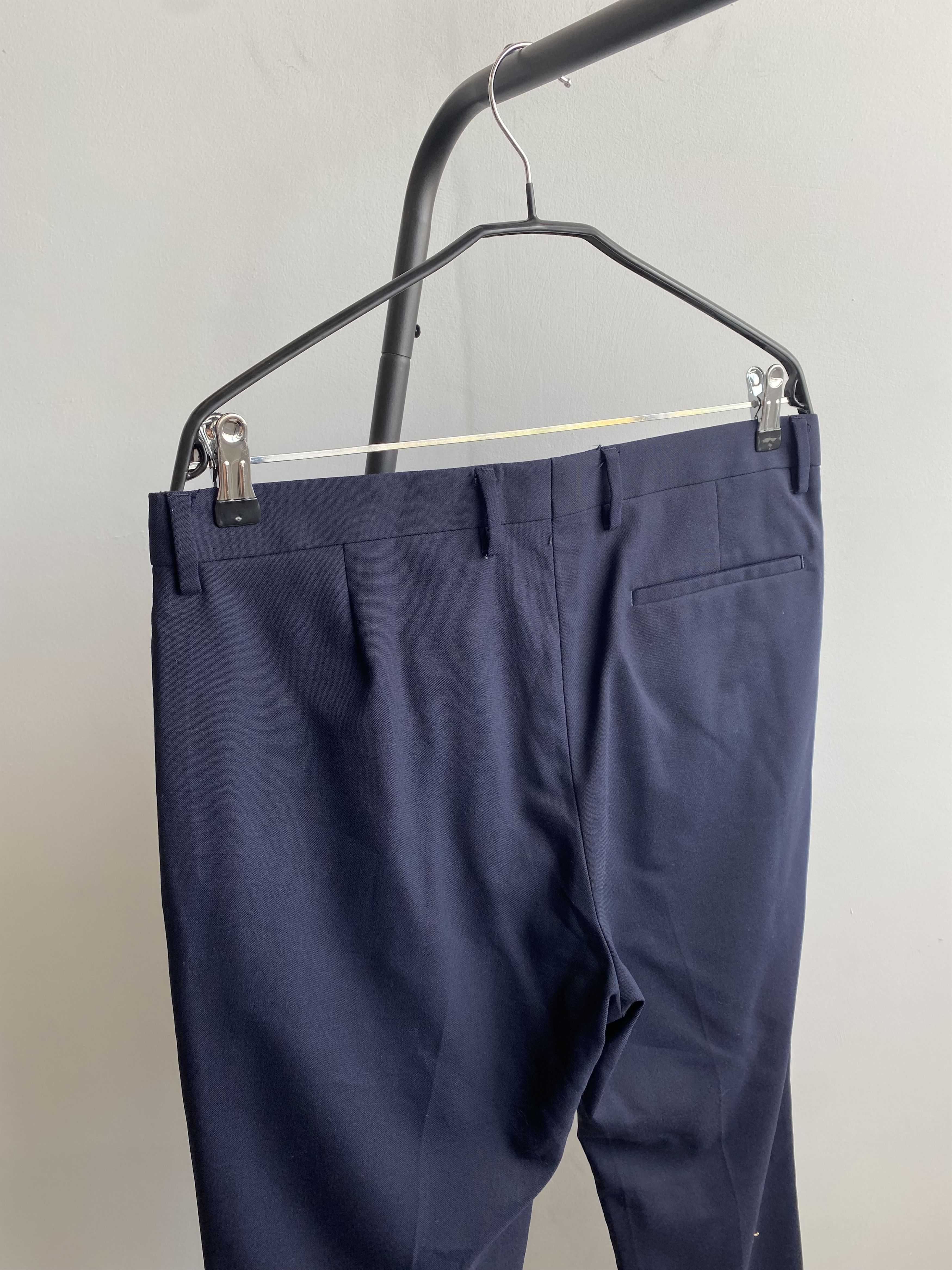 Dior DIOR Uniform Tailored Wool Classic Trousers Size 44S - 4 Thumbnail