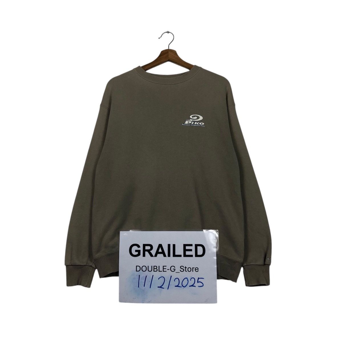 Japanese Brand 90s Piko Hawaiian Surf Crewneck — Coastal Graphic Size US M / EU 48-50 / 2 - 1 Thumbnail