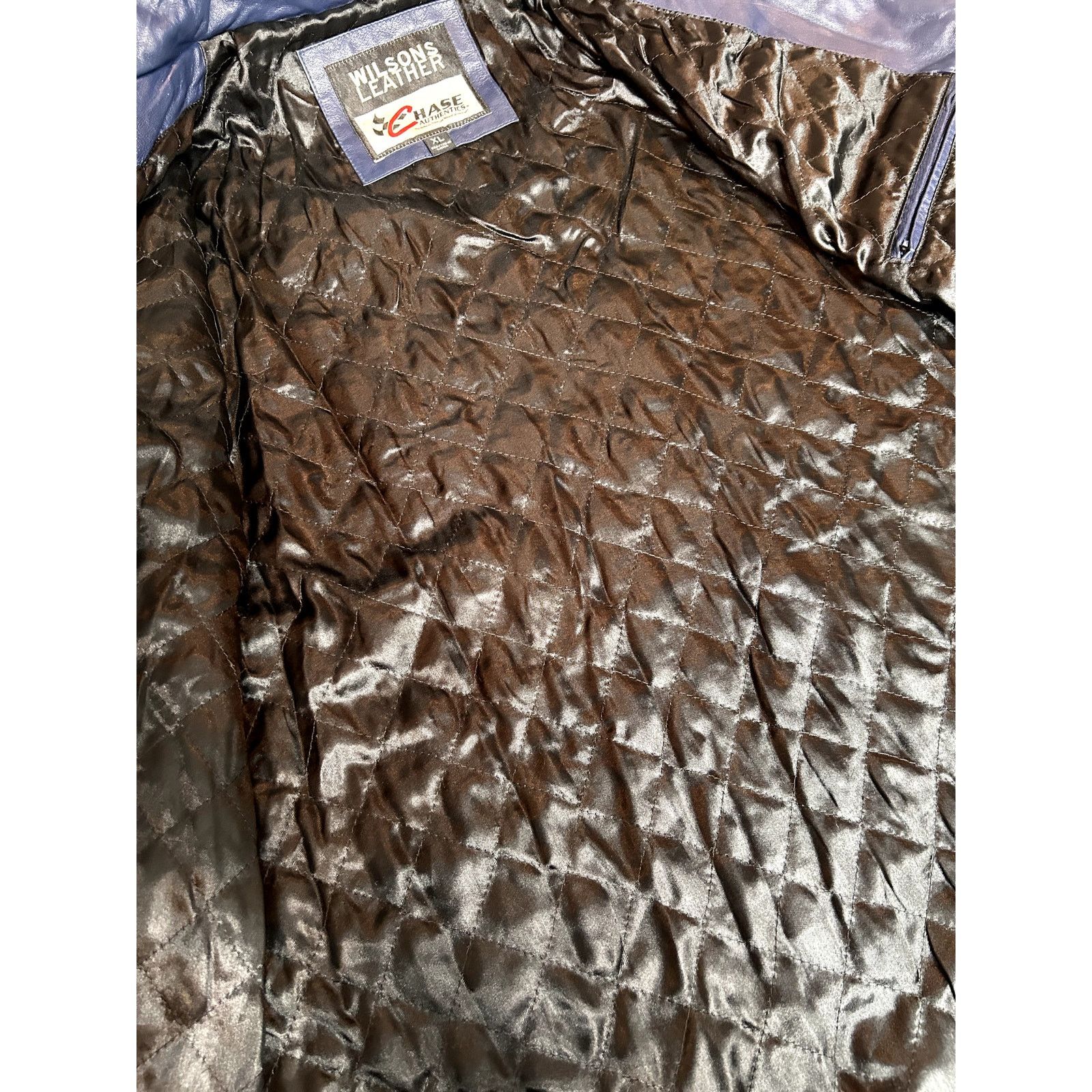 Chase Authentics × NASCAR × Vintage Vintage Nascar Dale Earnhardt Budweiser Leather Jacket Size US XL / EU 56 / 4 - 13 Thumbnail