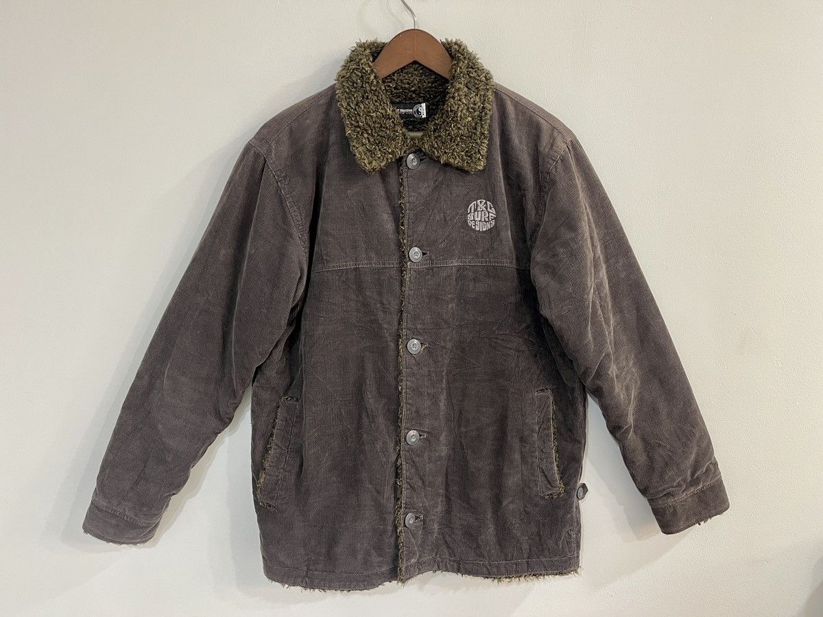 Vintage VINTAGE LEGENDARY T&C SURFING CORDUROI FLEECE INSIDE JACKET Size US L / EU 52-54 / 3 - 2 Thumbnail