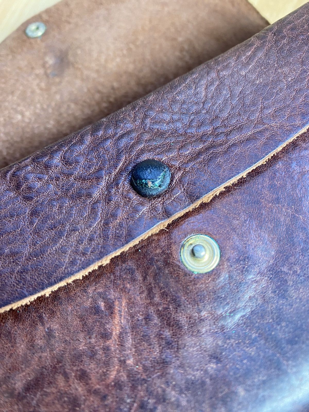 Japanese Brand × Leather × Vintage Italy Gunuine Leather Long Wallet Size ONE SIZE - 12 Thumbnail
