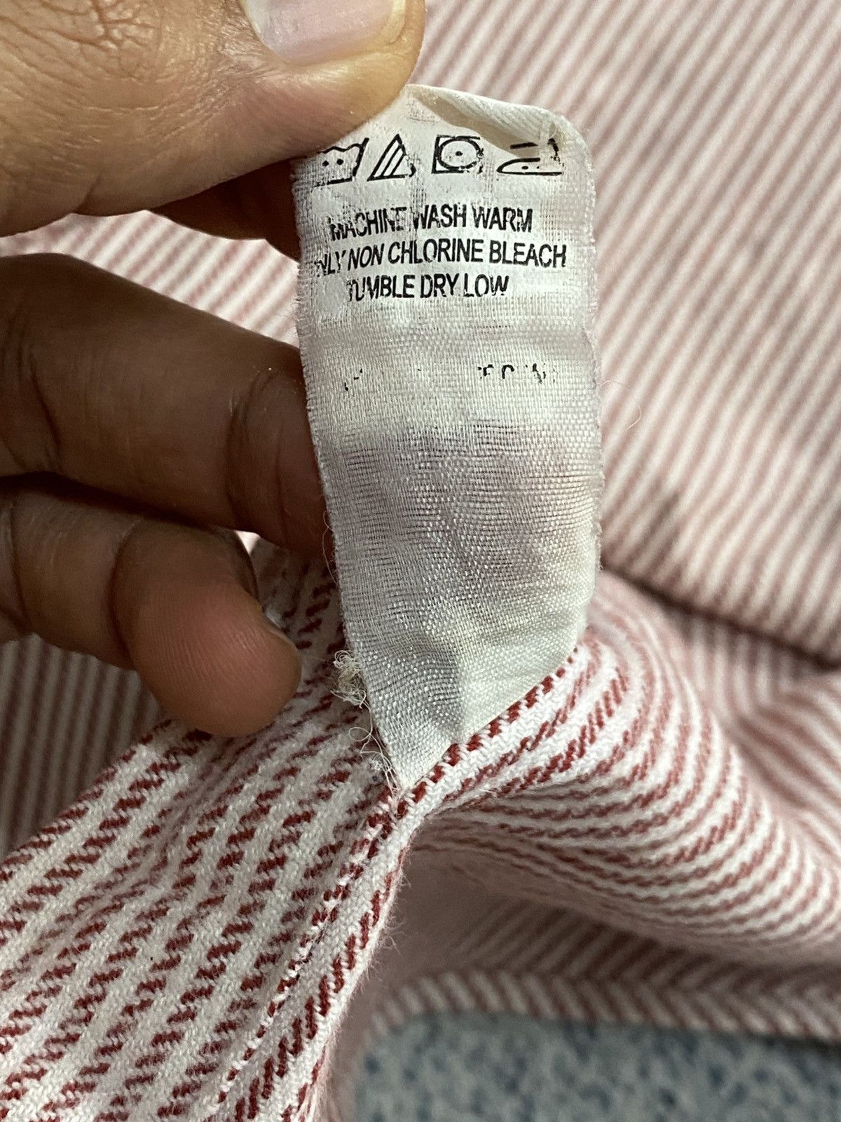 Thom Browne Thom Browne stripe shirts button ups oxford Size US L / EU 52-54 / 3 - 6 Thumbnail