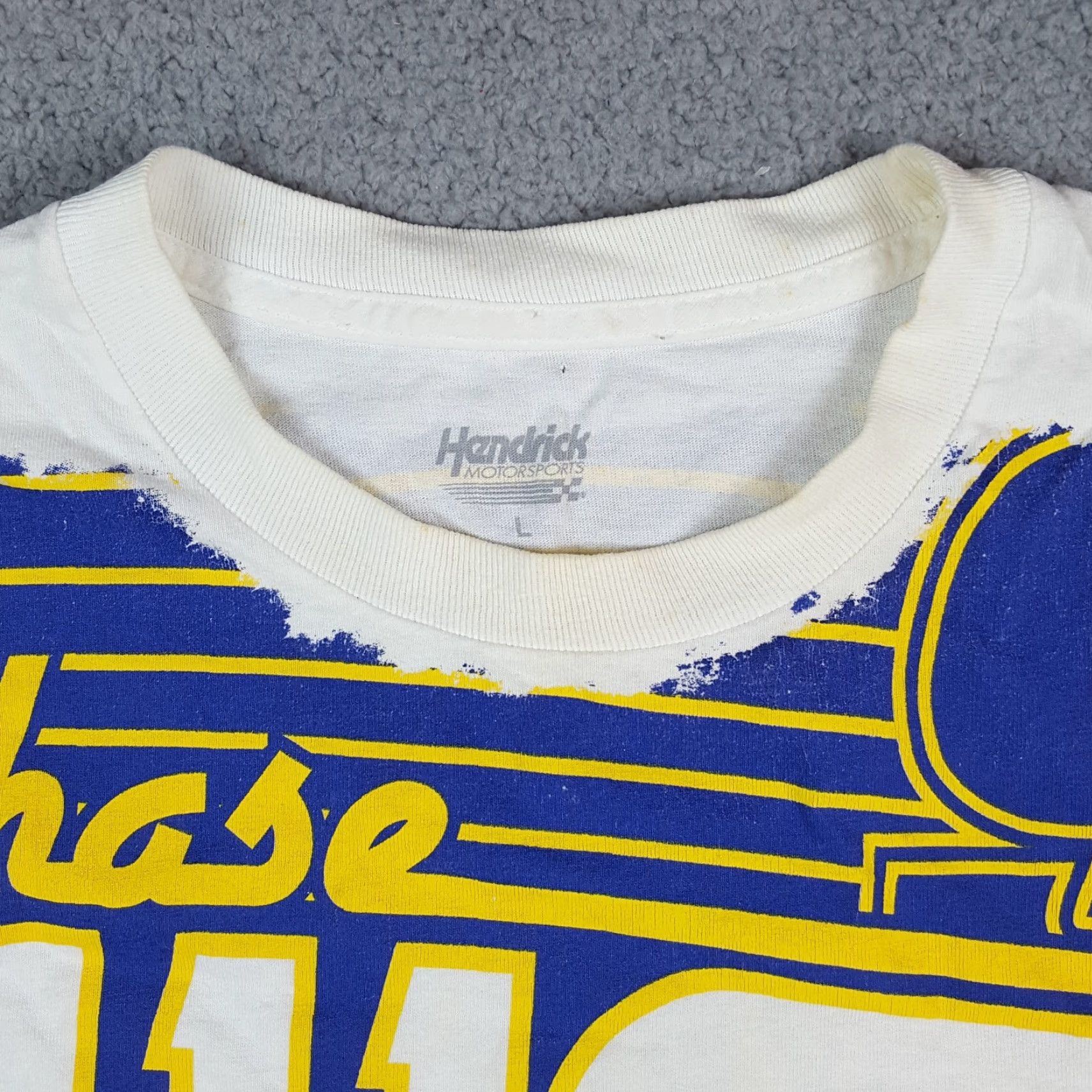 NASCAR VINTAGE Chase Elliott NASCAR Racing Double Sided Men's L Retro #9 Race Car T Shirt Size US L / EU 52-54 / 3 - 3 Thumbnail
