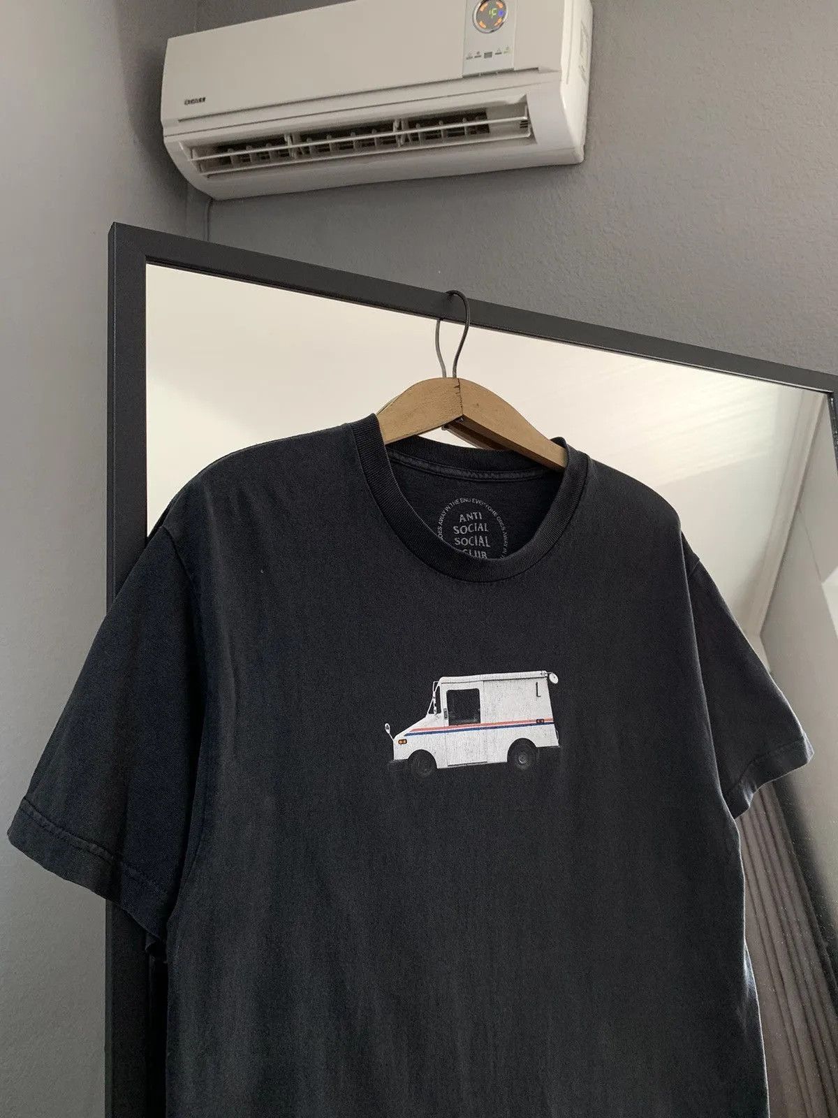 Anti Social Social Club × Designer Anti Social Social Club Mind Games Tee Black Vintage Y2K Size US L / EU 52-54 / 3 - 2 Thumbnail