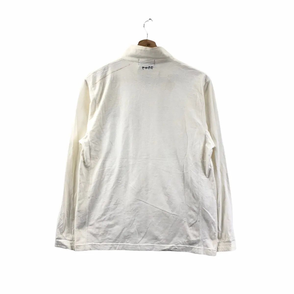 Gianni Valentino × Vintage Vtg GIANNI VALENTINO ITALY Minimalist Sweater Jacket Zipper Size US M / EU 48-50 / 2 - 2 Thumbnail