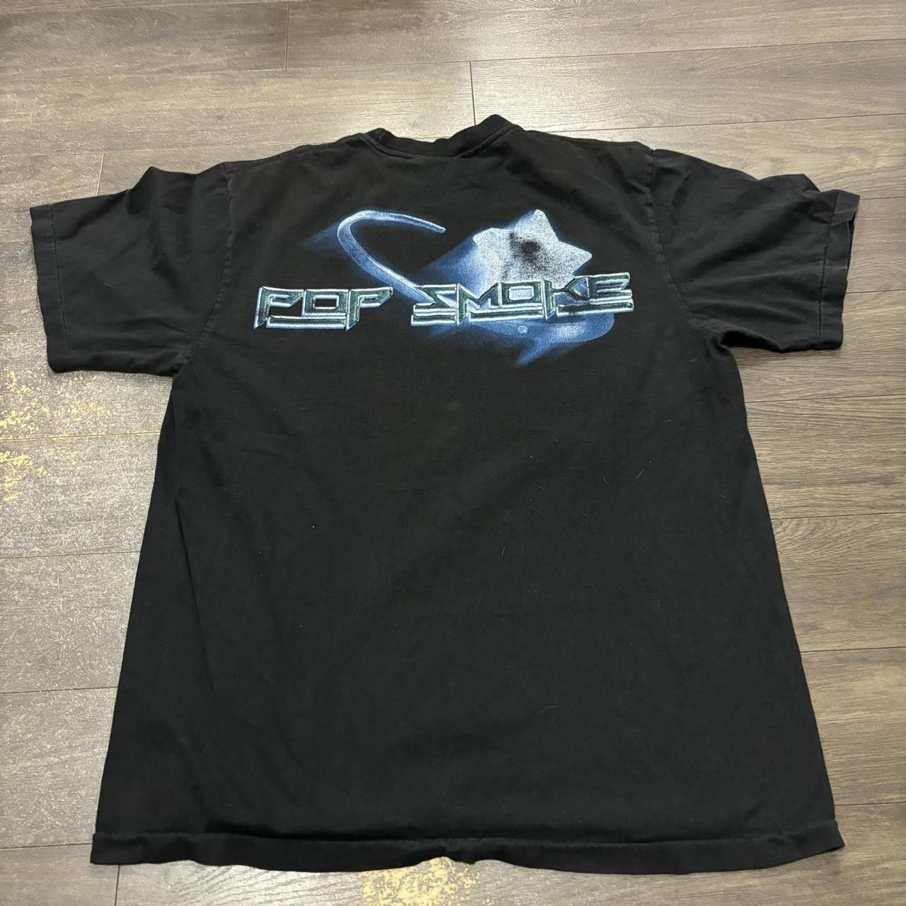 Designer classic pop smoke rap tee the roxx t shirt Size US XL / EU 56 / 4 - 5 Thumbnail