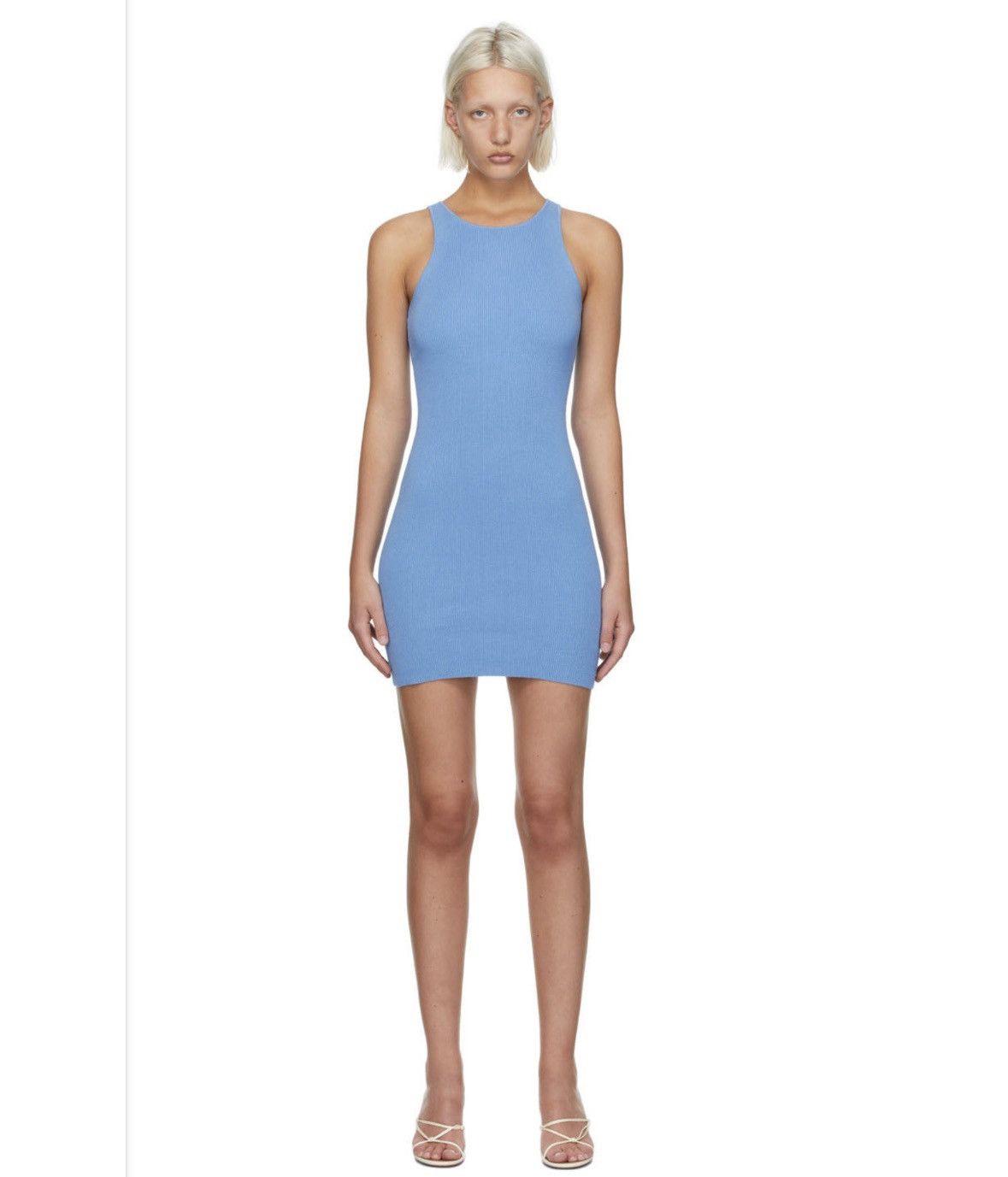 Anna Quan Anna Quan Blue Nikita Short Dress Size S / US 4 / IT 40 - 1 Thumbnail