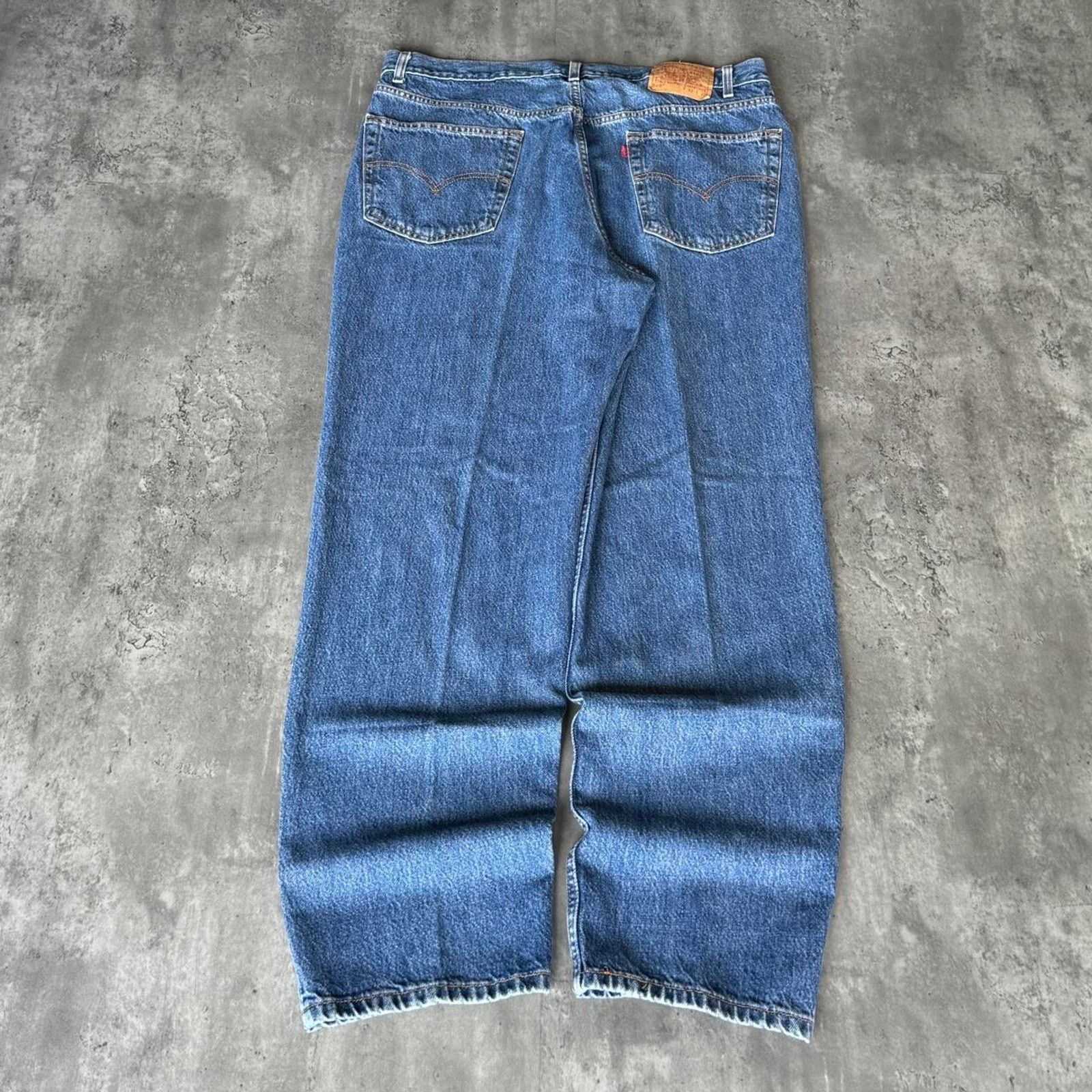 Levi's × Levi's Vintage Clothing × Vintage Vintage Y2K Levi’s 550 Baggy Grunge Opium Essential Jeans Size US 38 / EU 54 - 1 Thumbnail