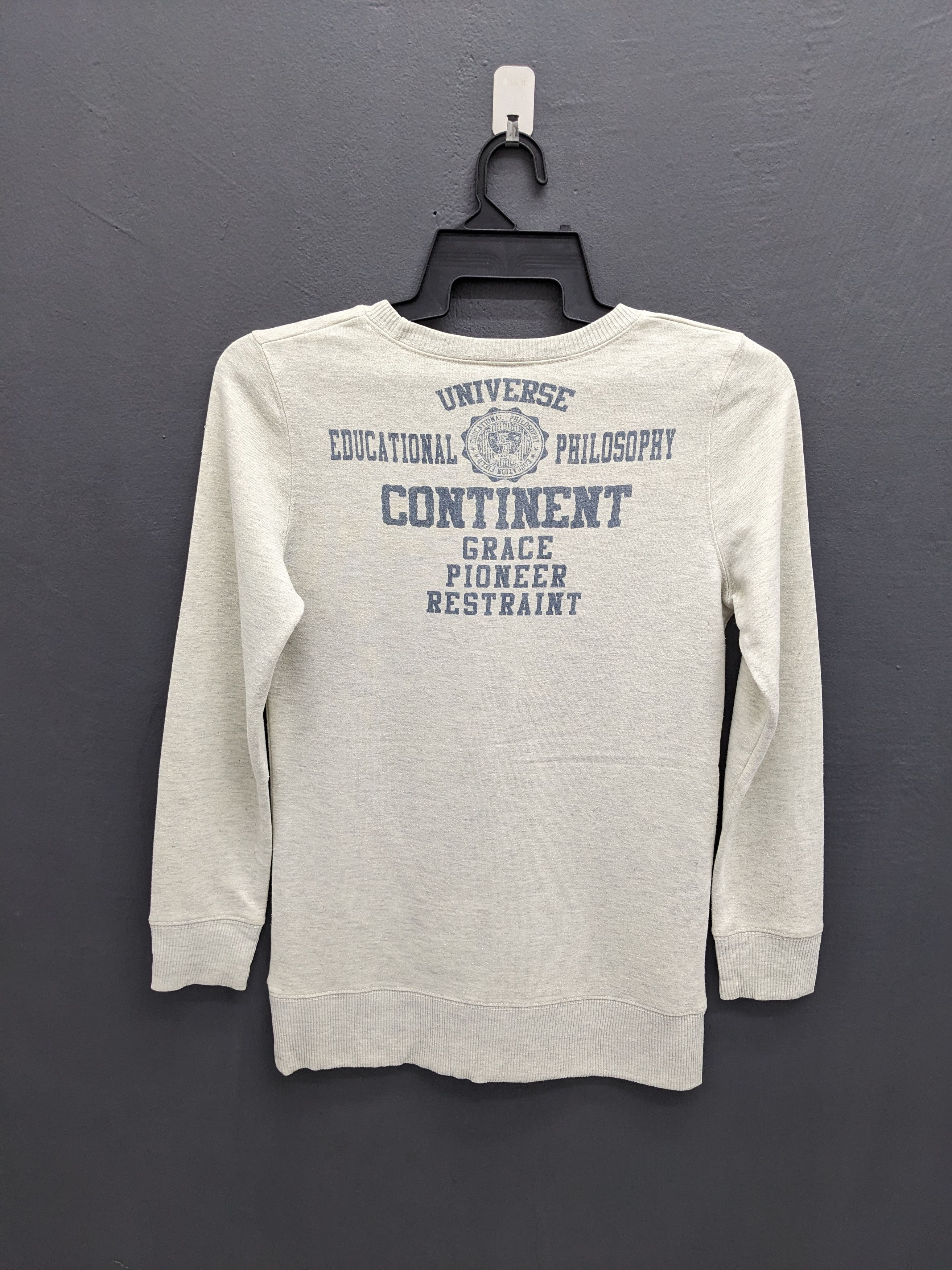 Vintage VINTAGE W.D.C EDUCATION FIELD SWEATSHIRT Size L / US 10 / IT 46 - 5 Thumbnail